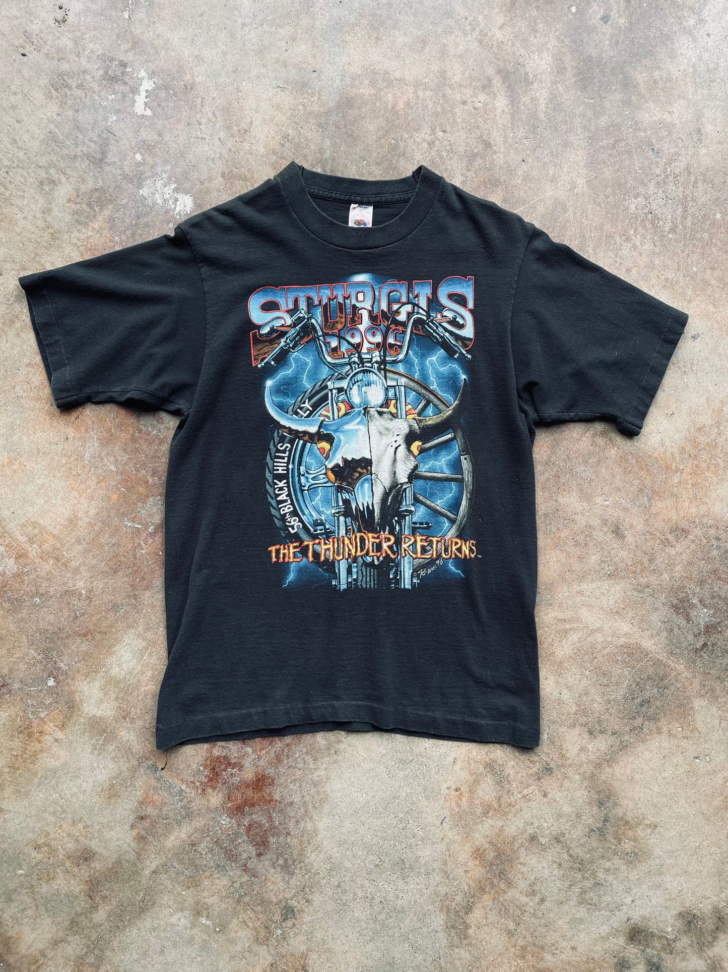 1996 Sturgis 56th Black Hills Rally Tee | Medium