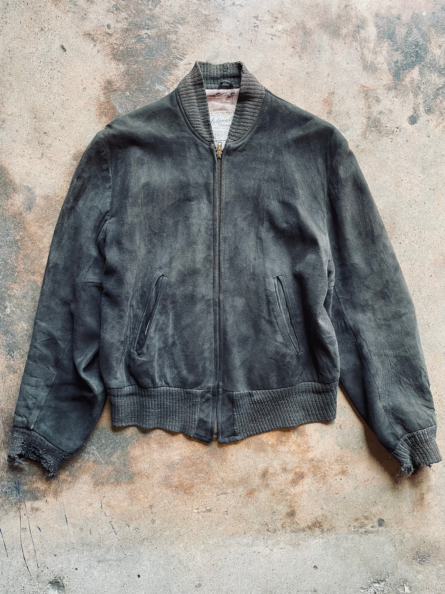 1960’s Fieldmaster Deerskin Bomber Jacket | Medium
