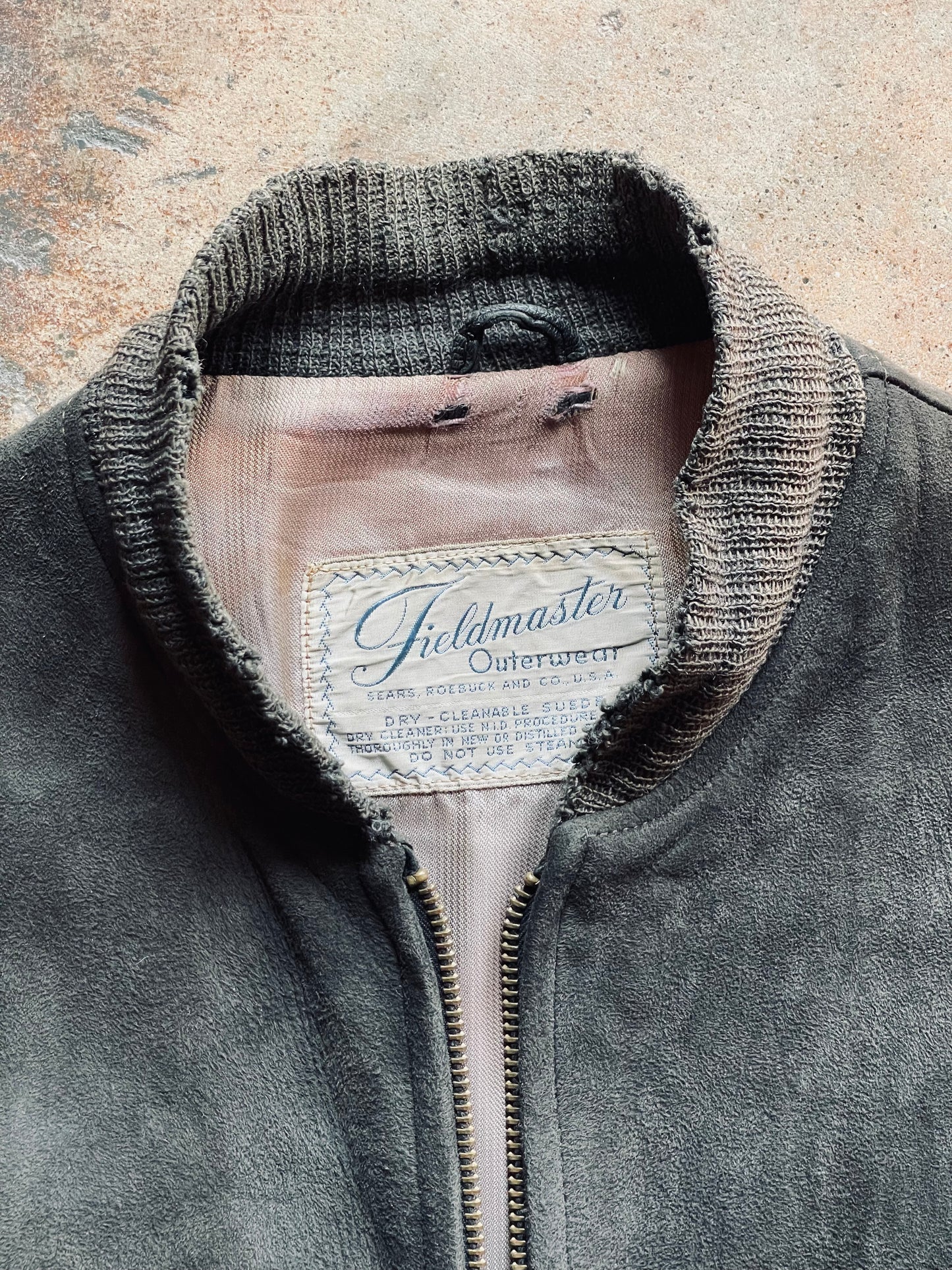1960’s Fieldmaster Deerskin Bomber Jacket | Medium