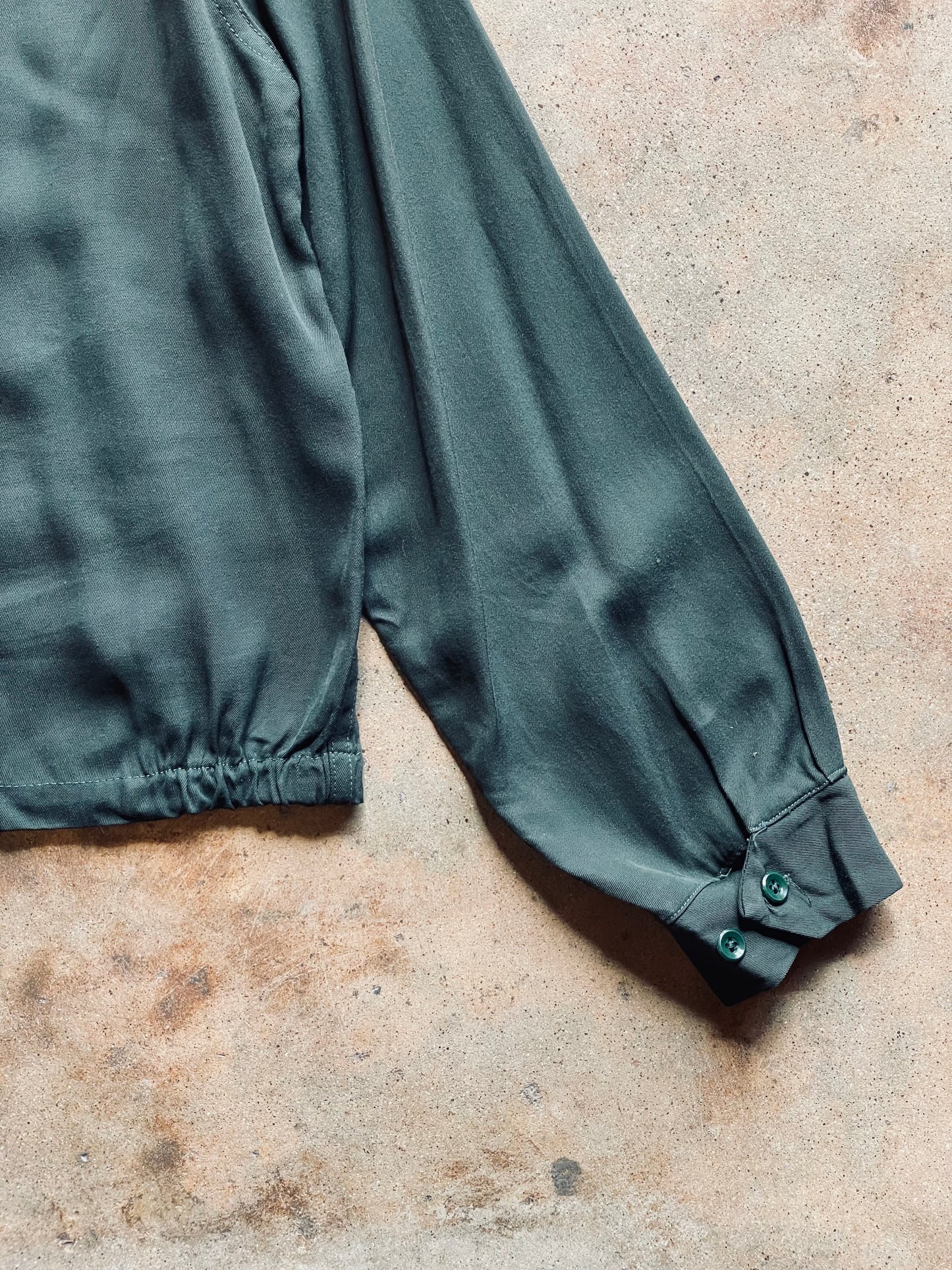 1950’s Popular Club Gaberdine Ricky Jacket | Medium