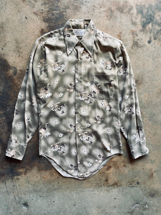 1970’s Venture Collection Floral Shirt | Small