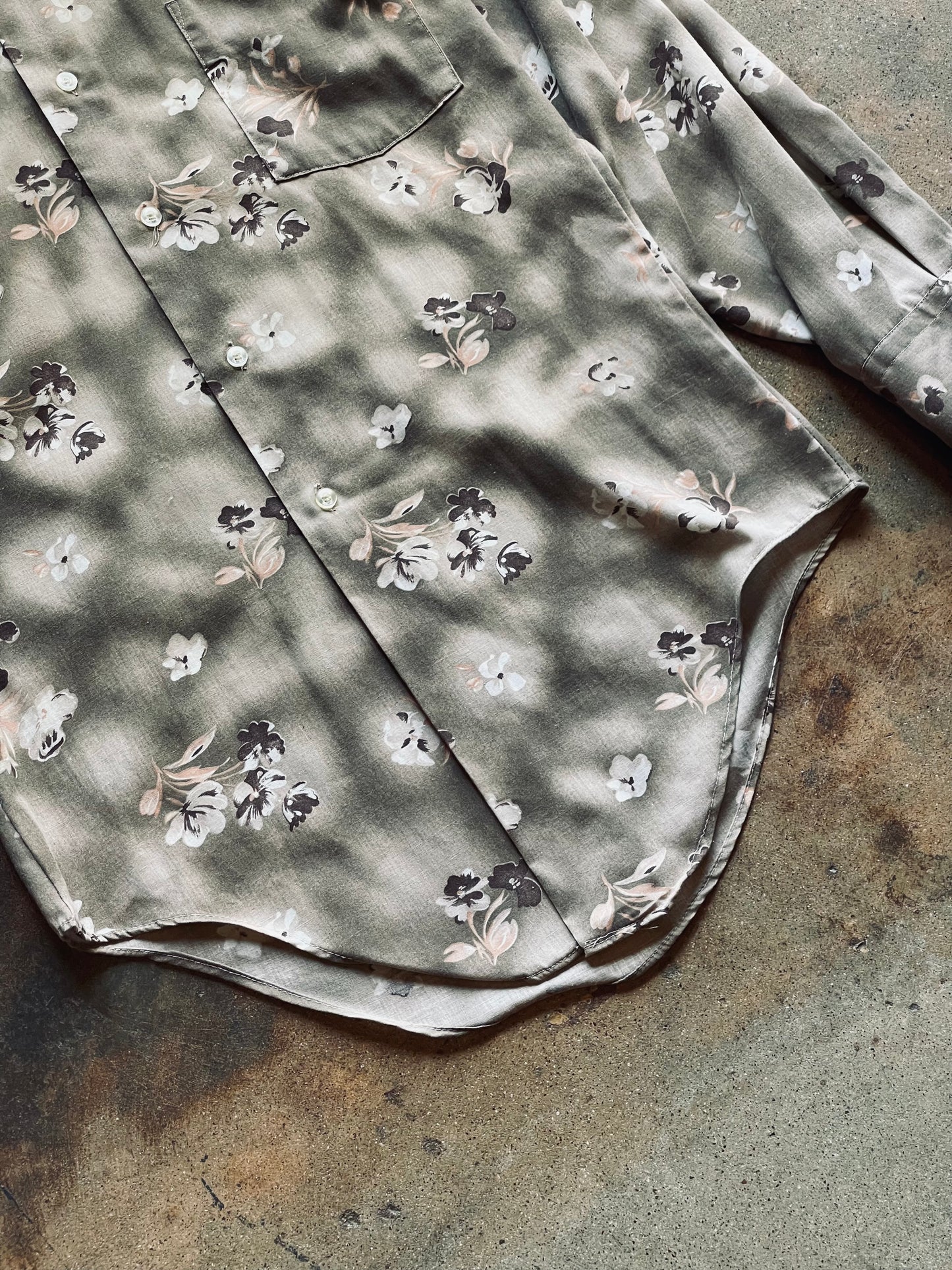 1970’s Venture Collection Floral Shirt | Small