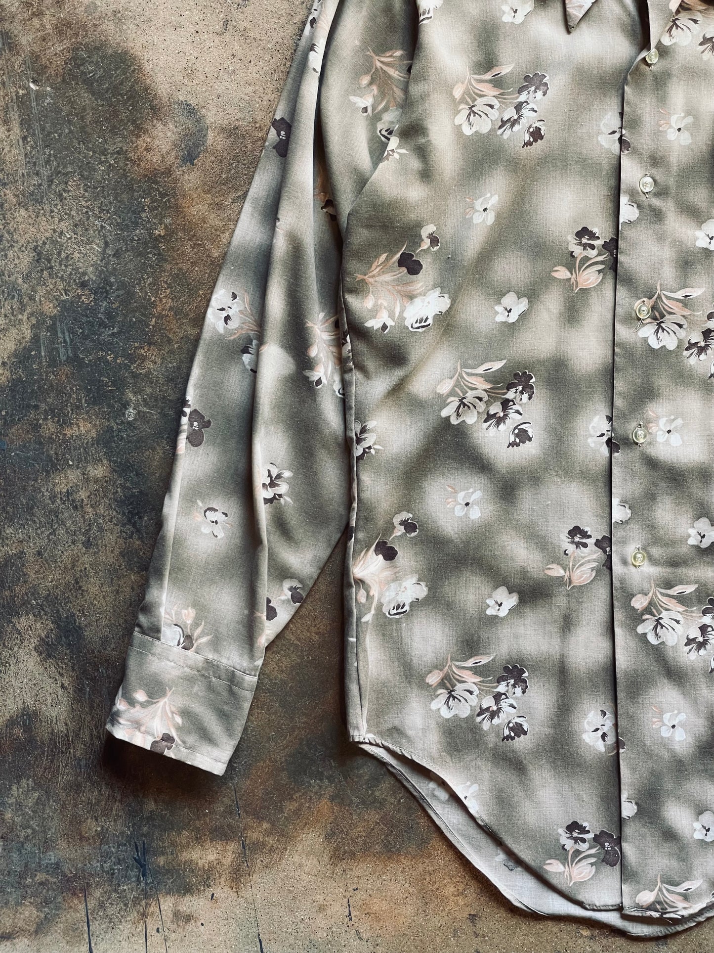 1970’s Venture Collection Floral Shirt | Small