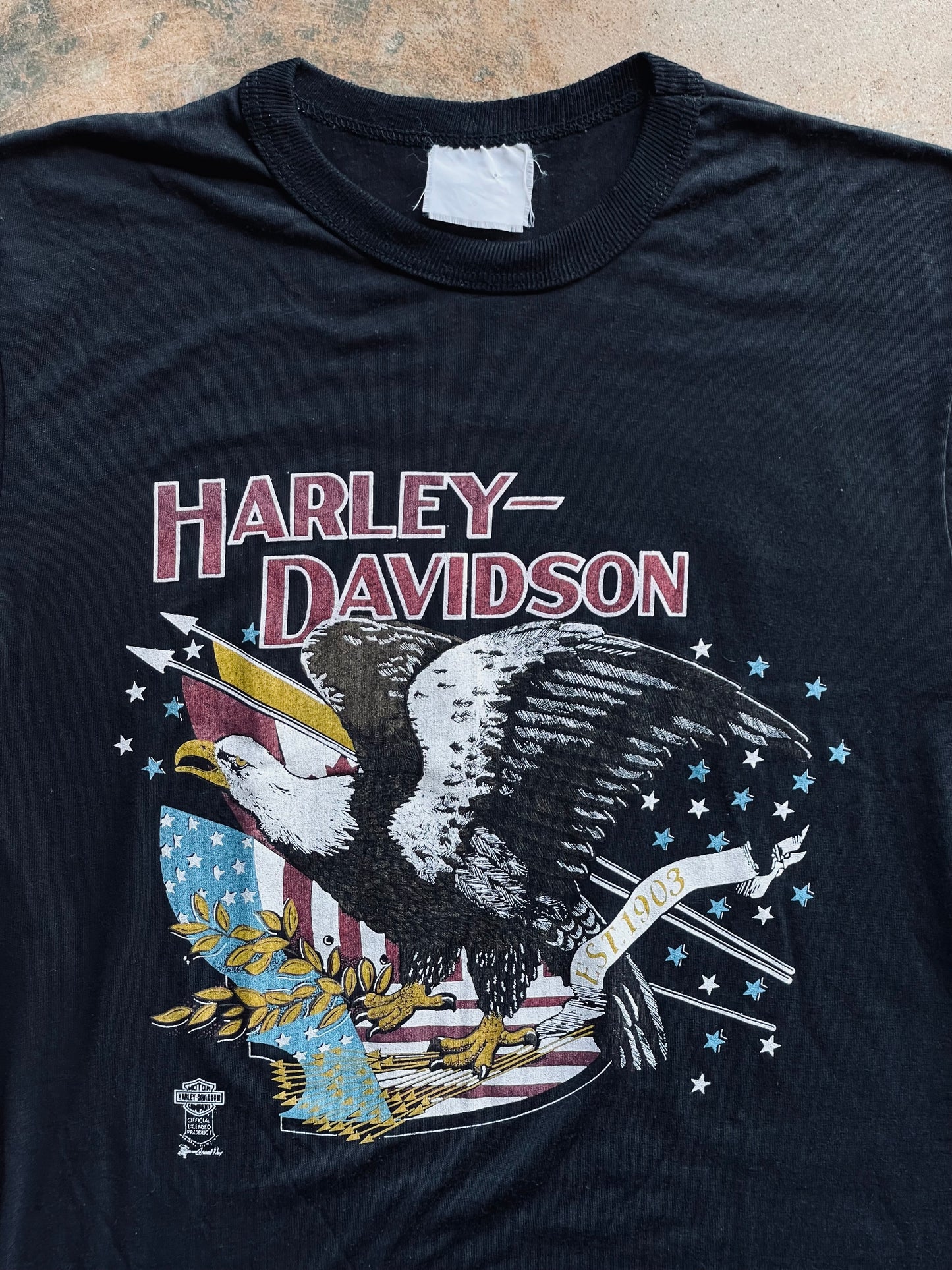 Vintage Harley-Davidson Ottawa, Ontario Canada Tee | Medium