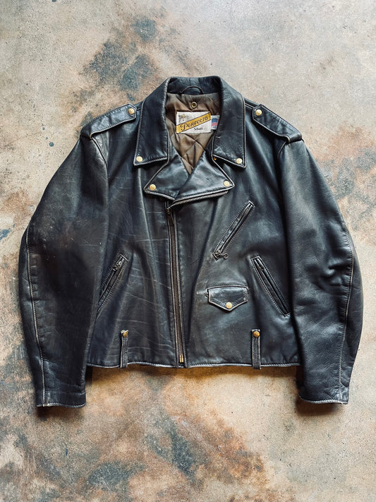Vintage Schott NYC Perfecto Leather Jacket | 48