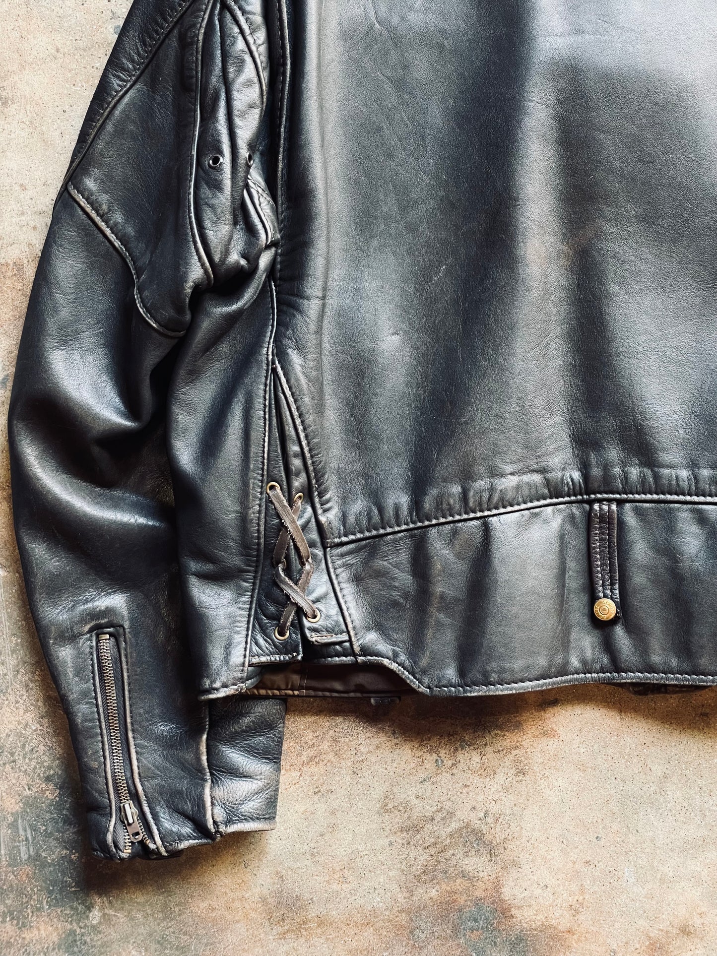 Vintage Schott NYC Perfecto Leather Jacket | 48