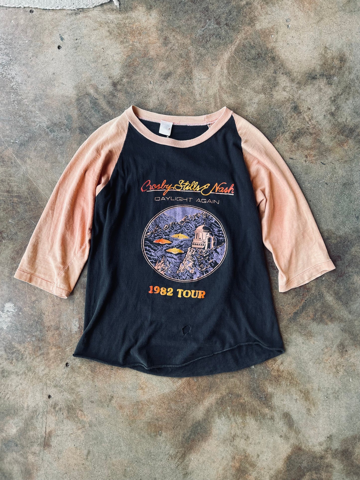 1982 Crosby, Stills & Nash “Daylight Again” Tour Tee | Medium