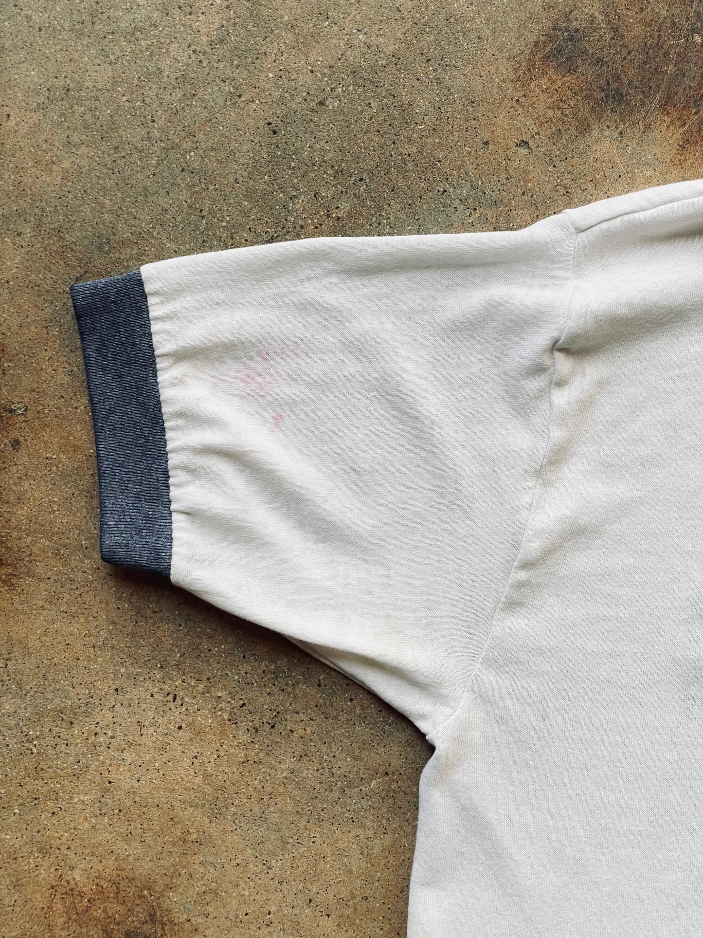1980’s Navy Ringer Tee | Small