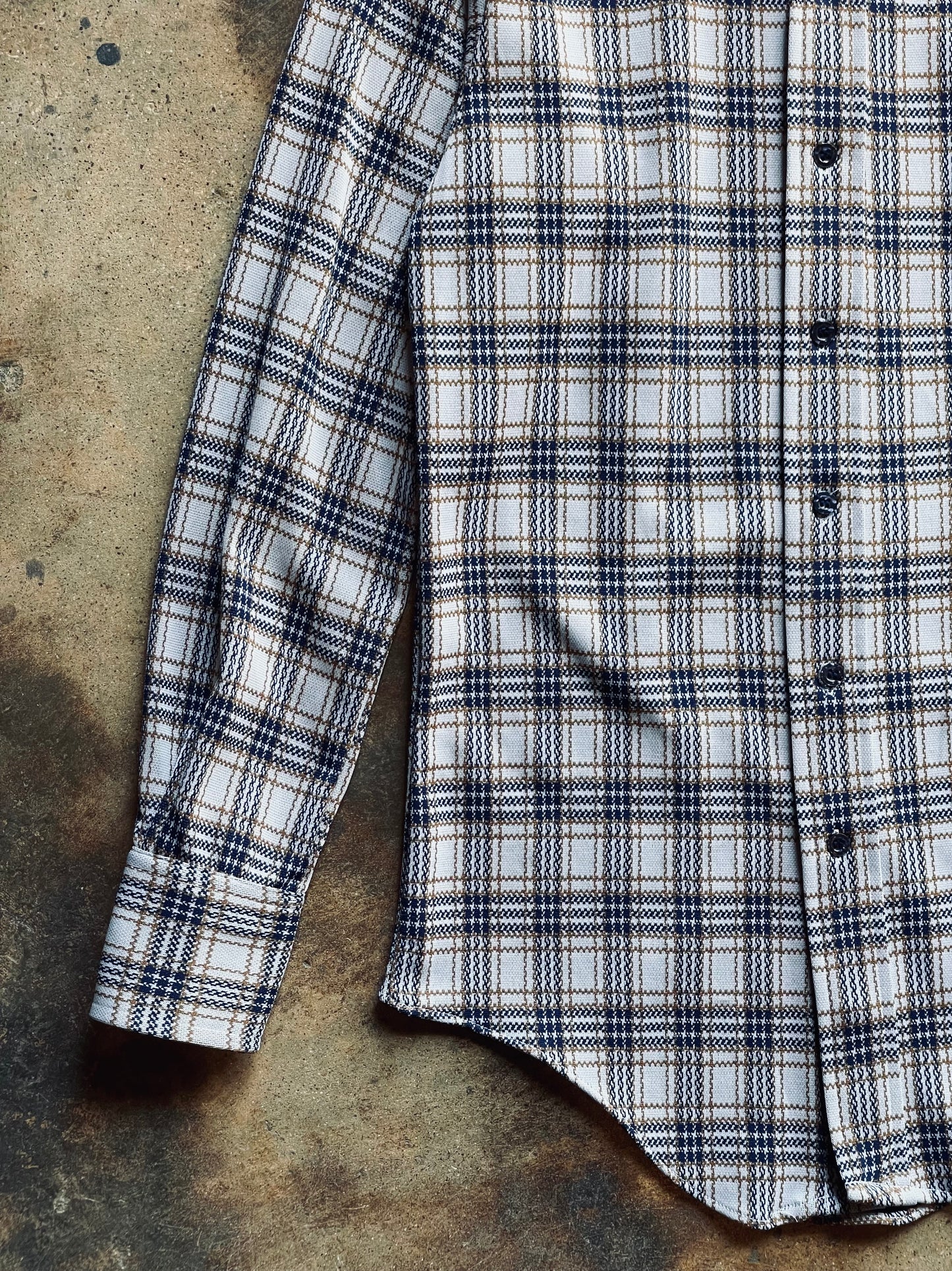 1970’s Wrangler Plaid Shirt | Small