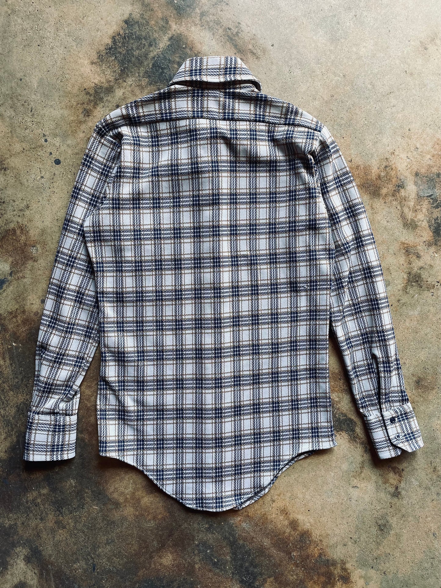 1970’s Wrangler Plaid Shirt | Small