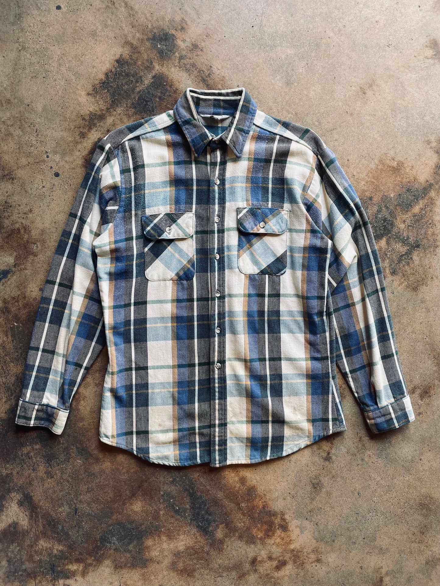 Vintage Five Brother Flannel Shirt | Large