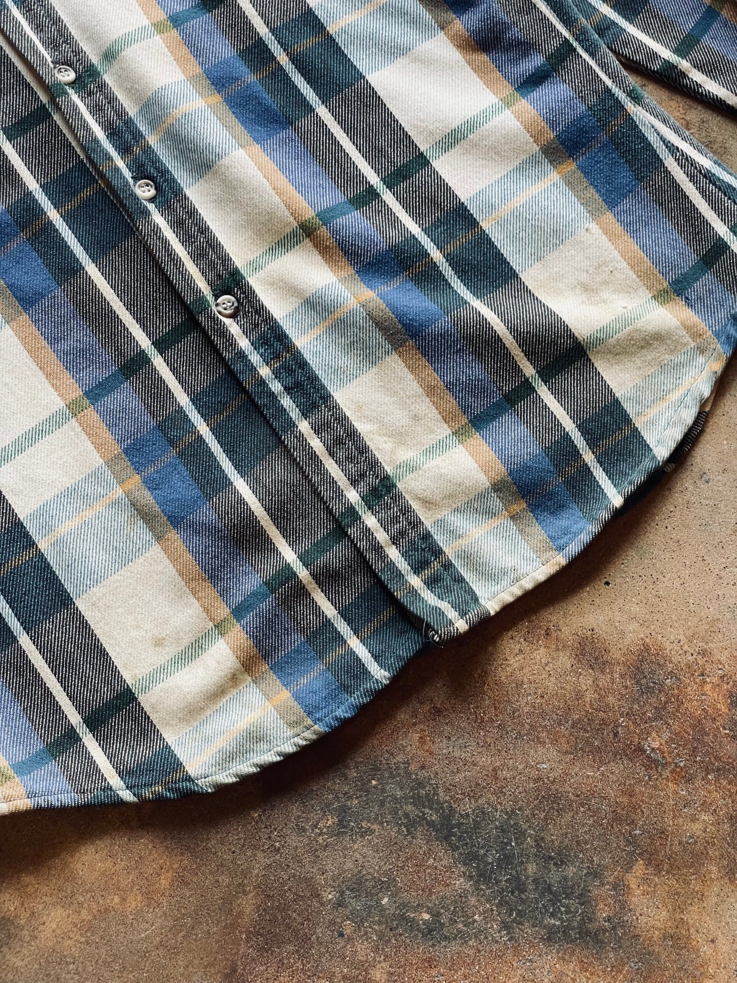 Vintage Five Brother Flannel Shirt | Large