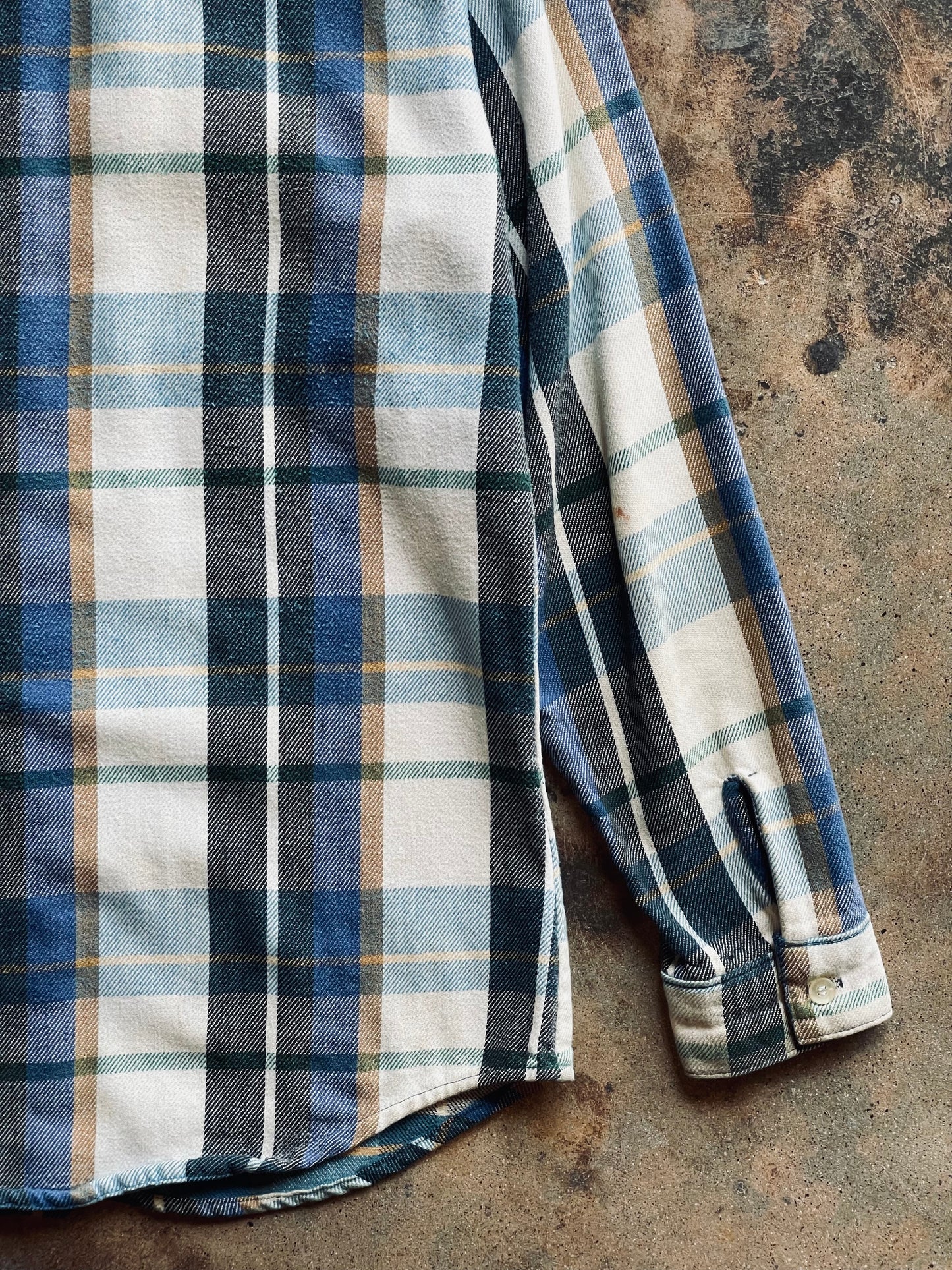 Vintage Five Brother Flannel Shirt | Large