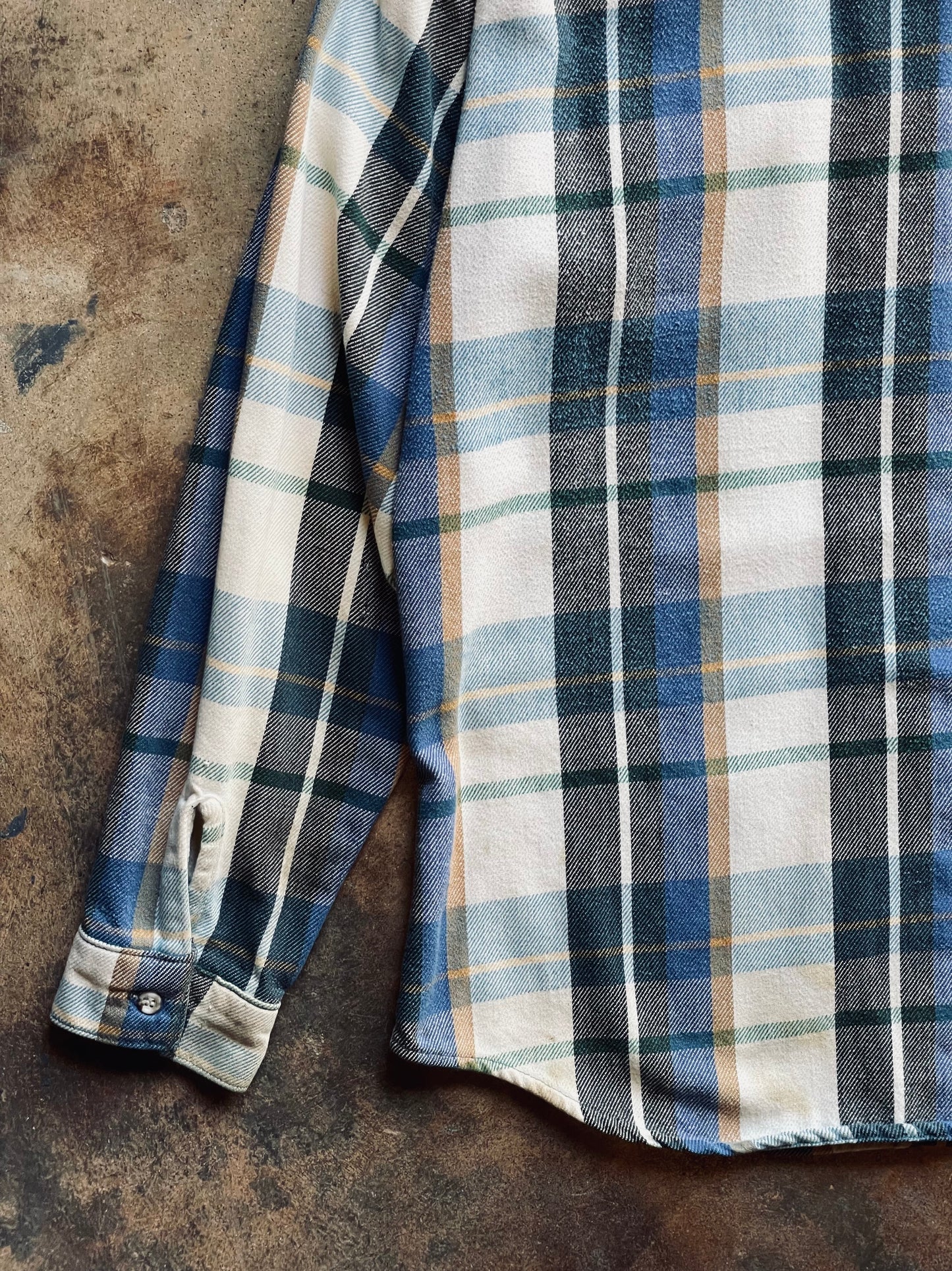 Vintage Five Brother Flannel Shirt | Large