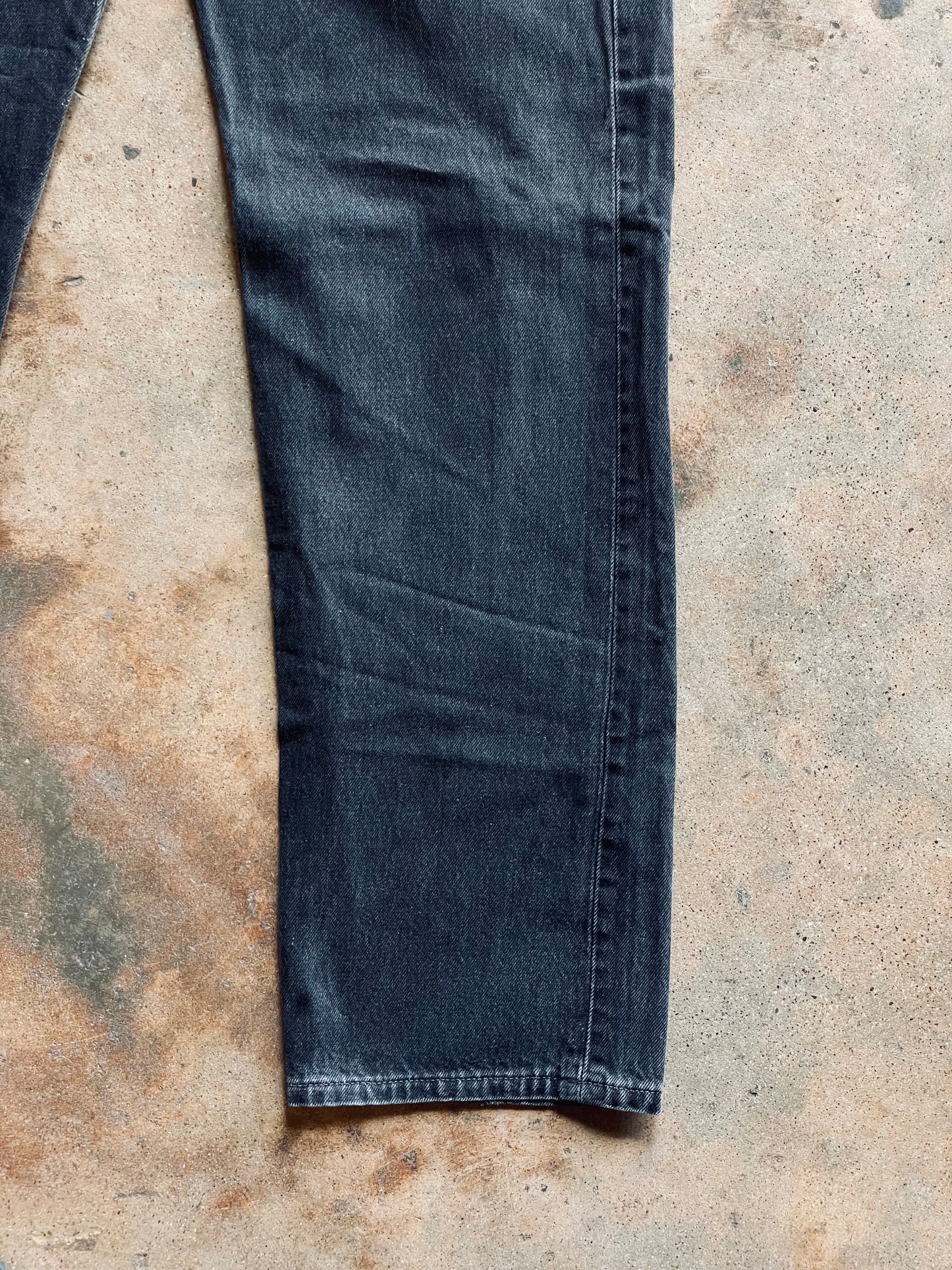 1999 Levi’s 501 Washed Black Denim | 35x34