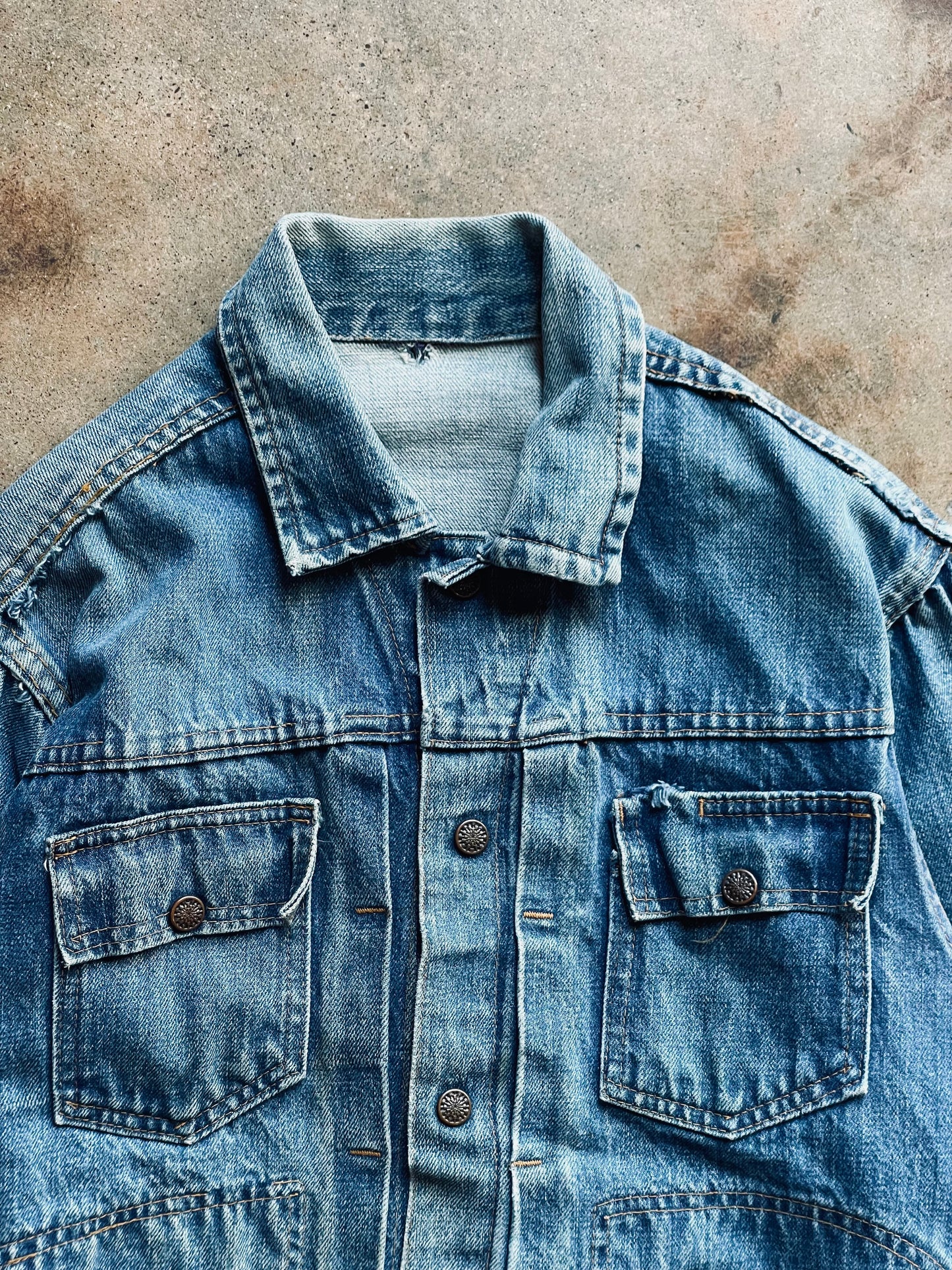 1960’s Selvedge Denim Jacket | Small