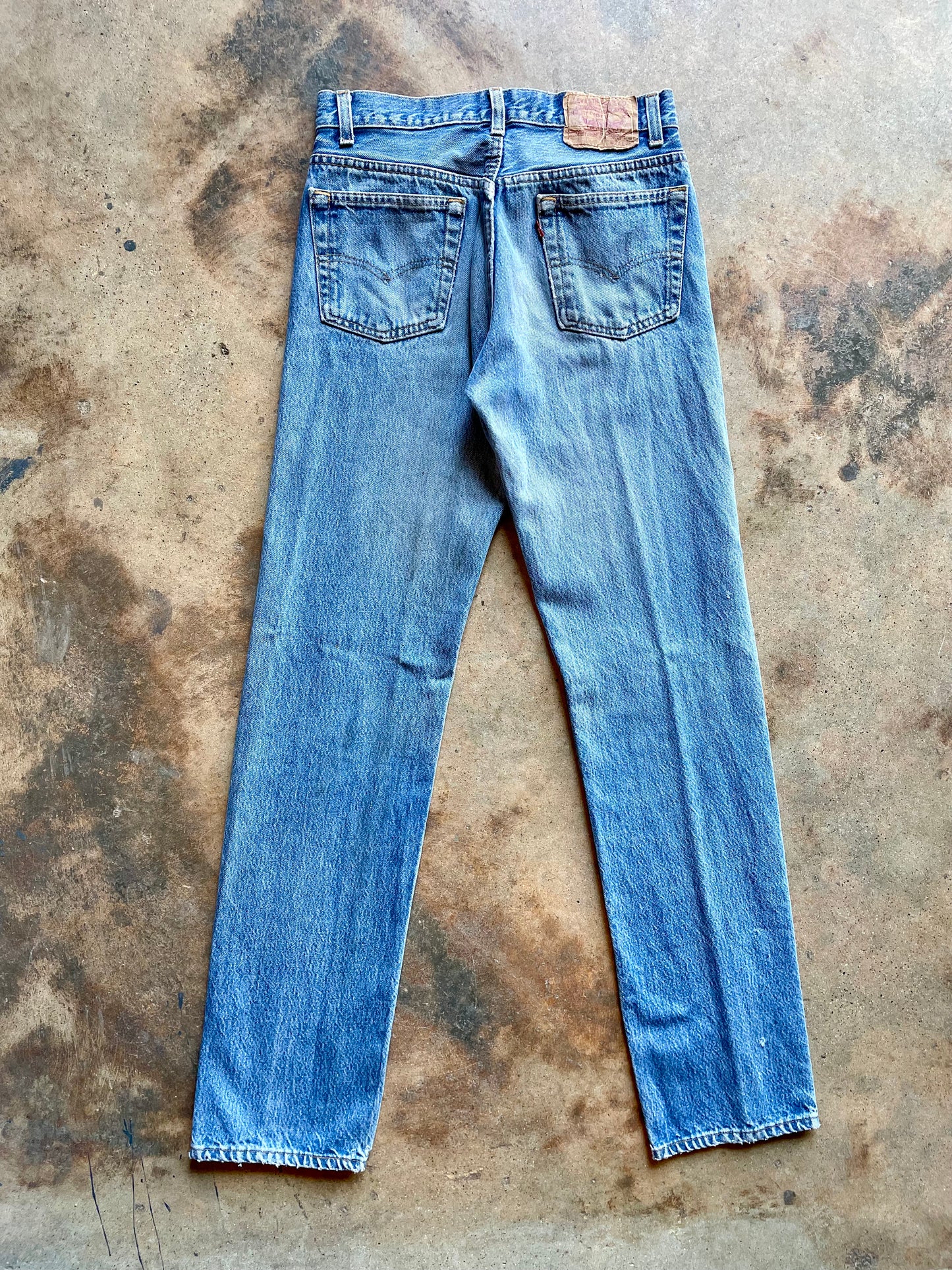 1980’s Levi’s 501 Button Fly Denim | 28x33