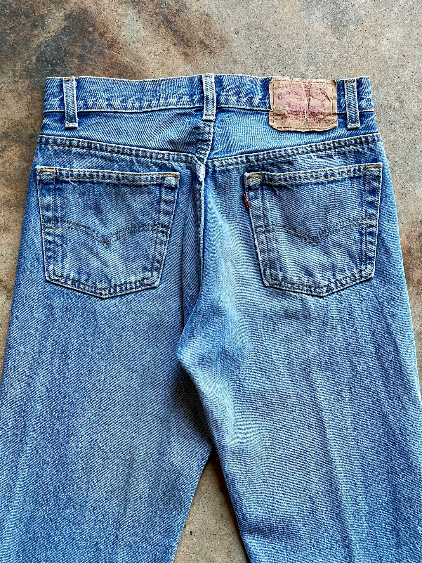 1980’s Levi’s 501 Button Fly Denim | 28x33