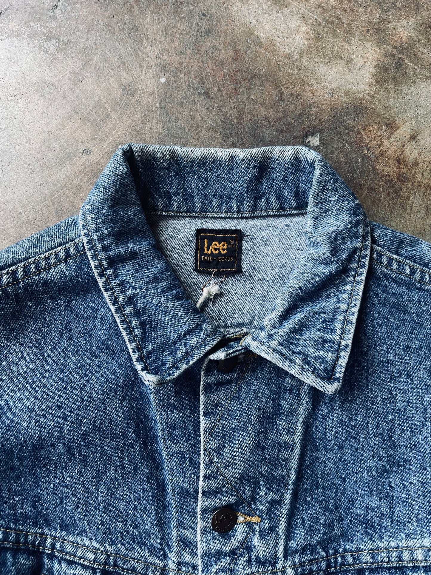 1980’s Lee Denim Jacket | Large