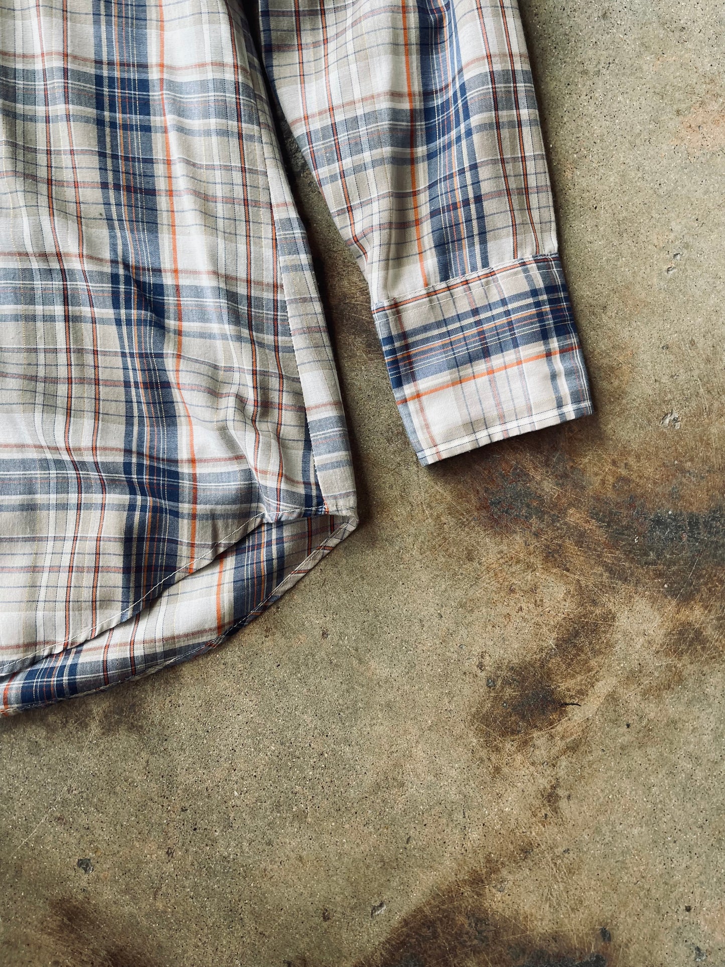 1980’s Levi’s Slim Fit Western Pearl Snap | Medium