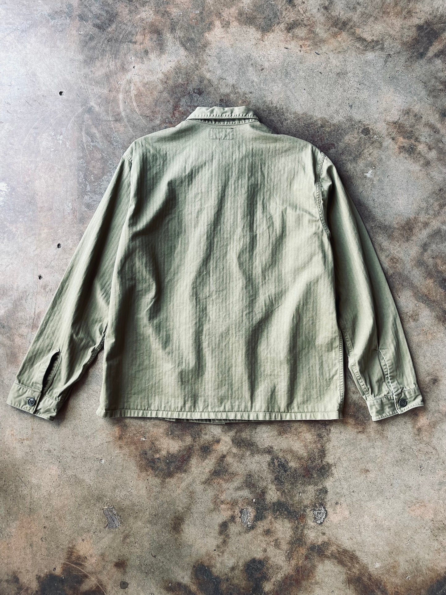Double RL HBT Military Shirt | X-Large