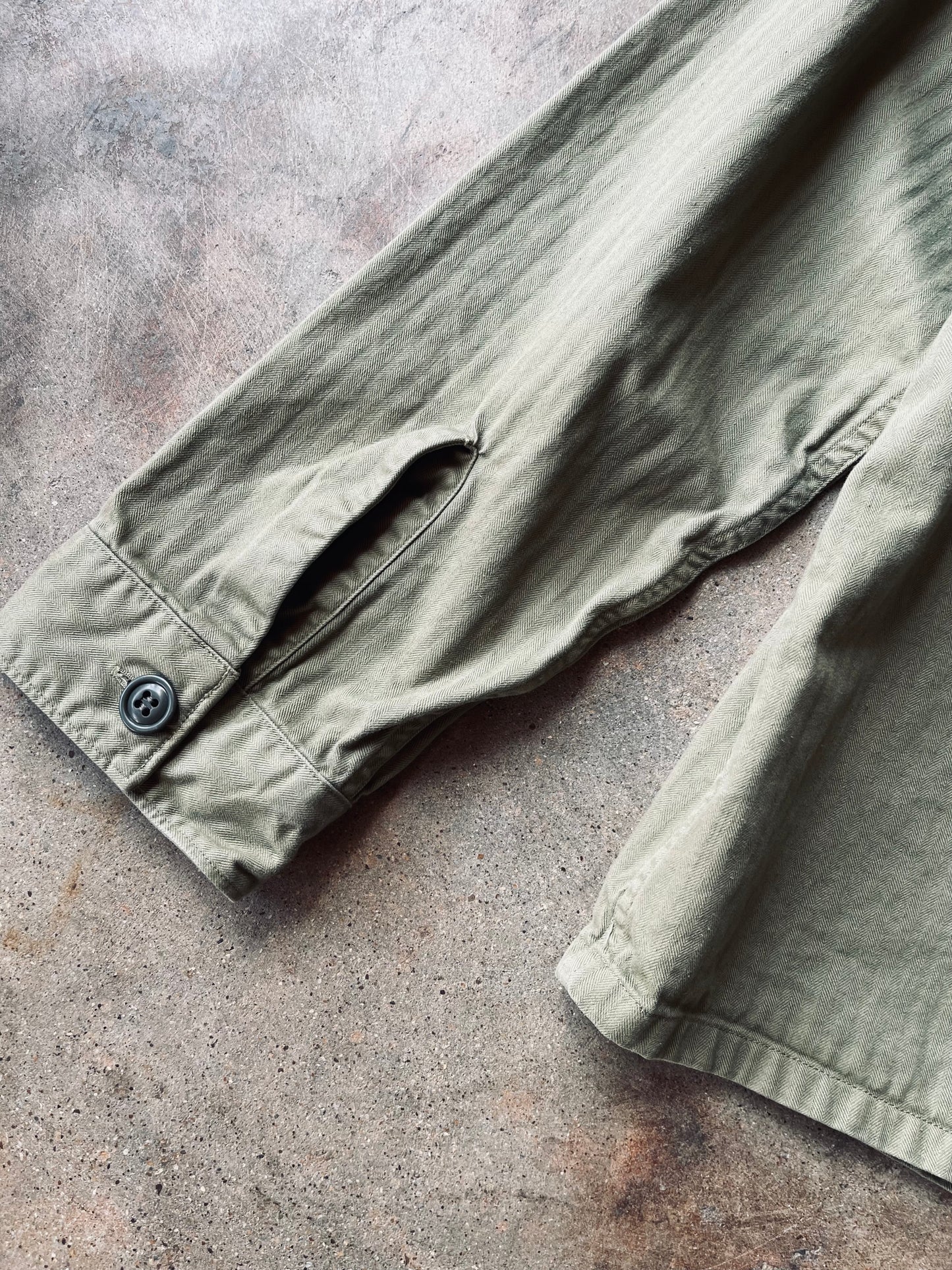 Double RL HBT Military Shirt | X-Large