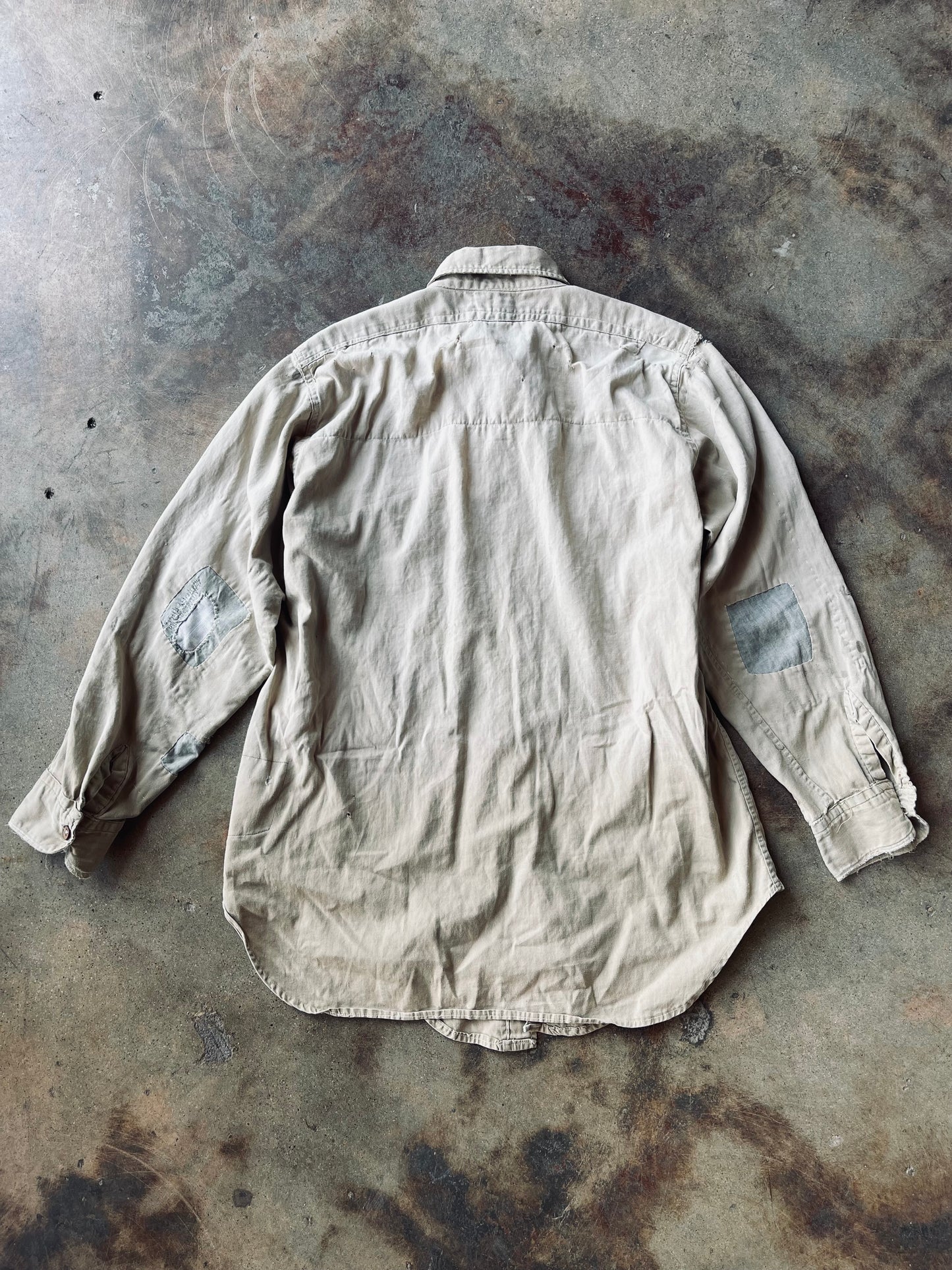 1940’s Workmaster Sanforized Work Shirt | Large