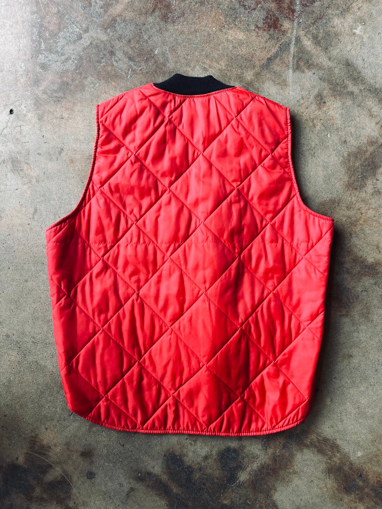 Vintage Big Smith Quilted Vest | X-Large