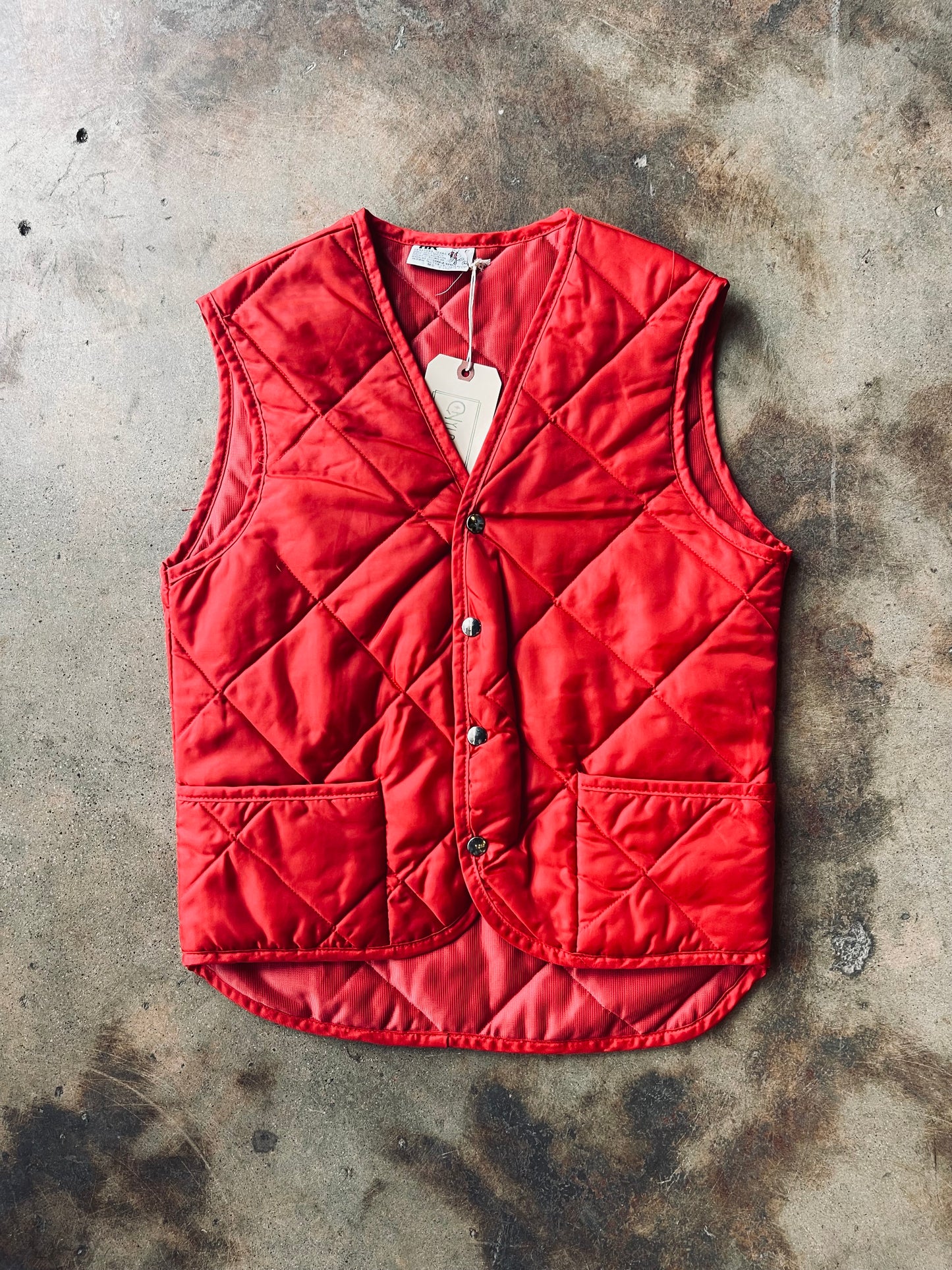 1970’s H&R Quilted Vest | Medium