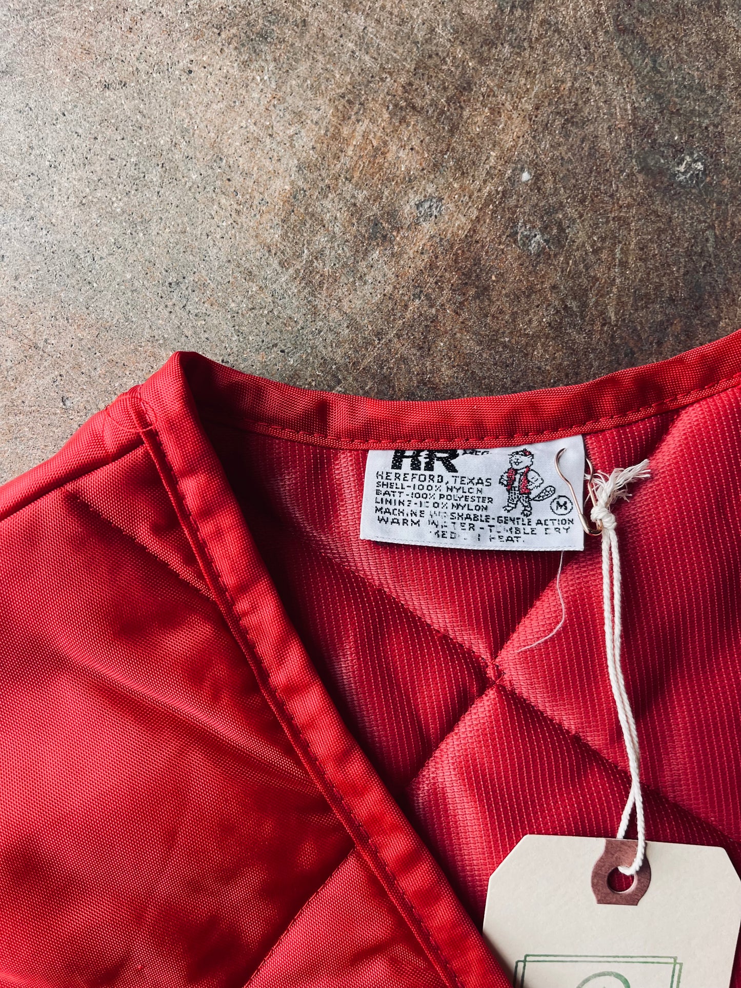 1970’s H&R Quilted Vest | Medium