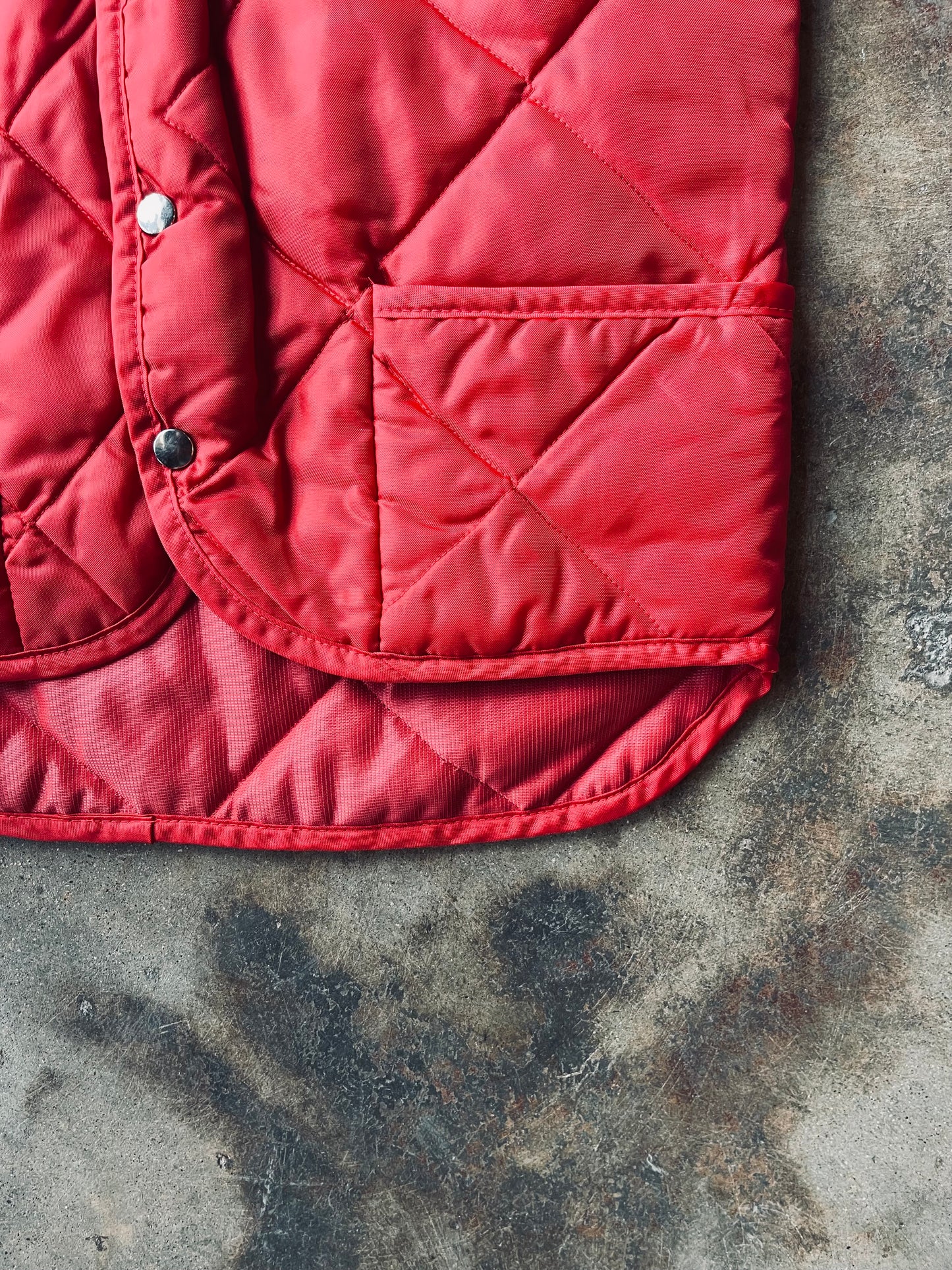 1970’s H&R Quilted Vest | Medium