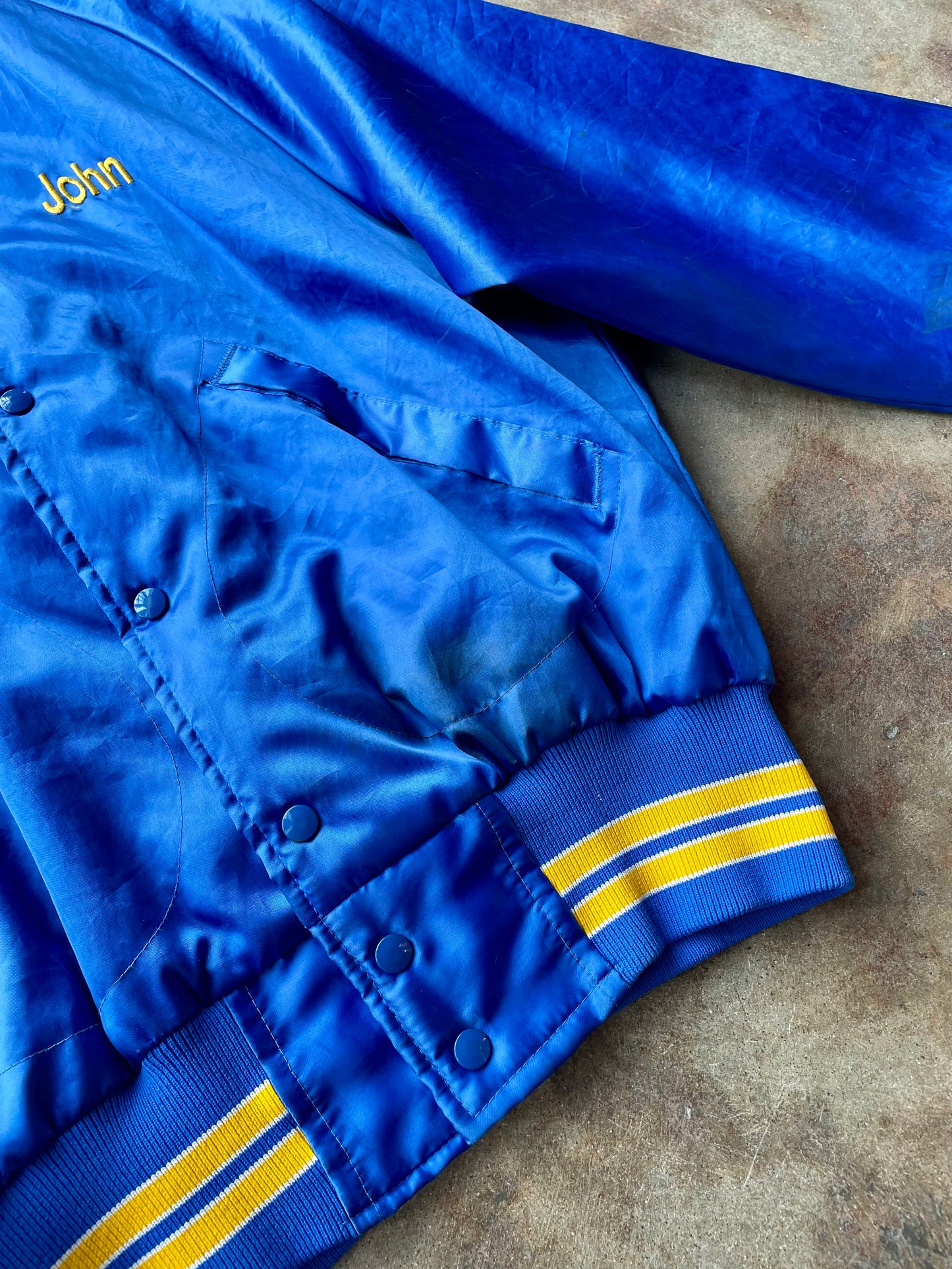 Vintage “West Texas Boondockers” Bomber Jacket | Medium