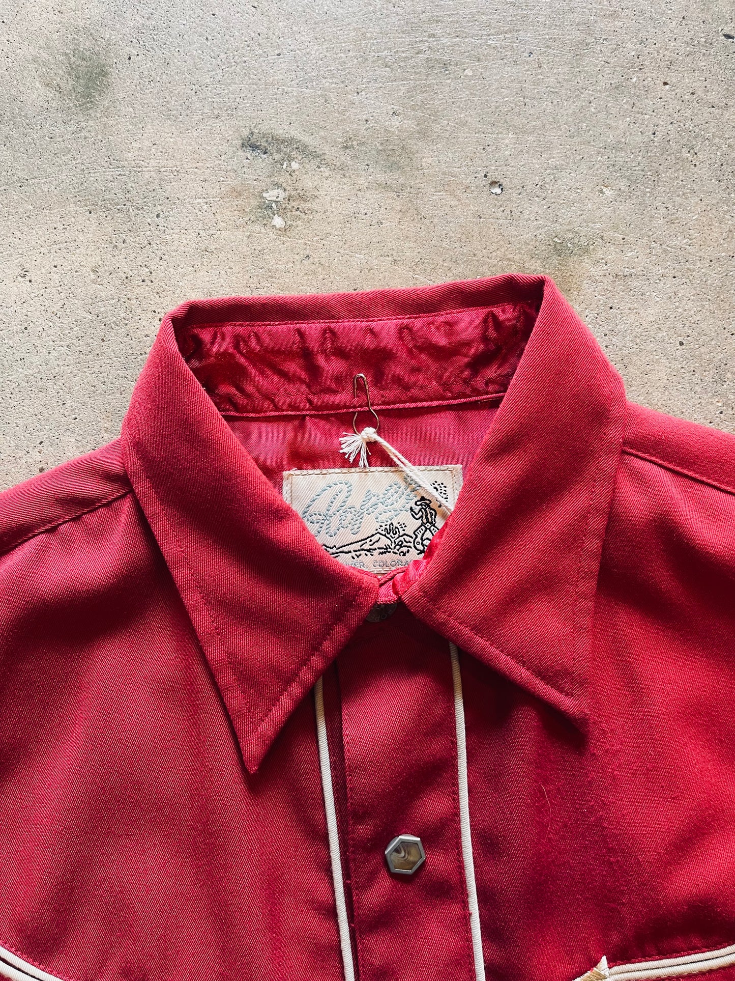 Roper Western Hexagon Pearl Snap Shirt | Medium