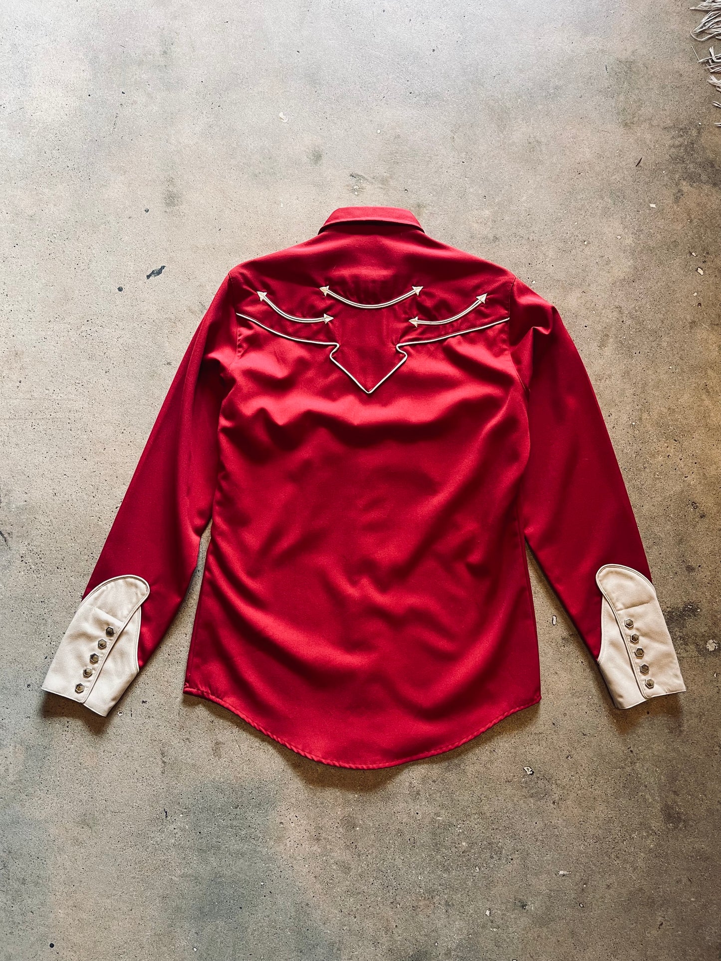 Roper Western Hexagon Pearl Snap Shirt | Medium