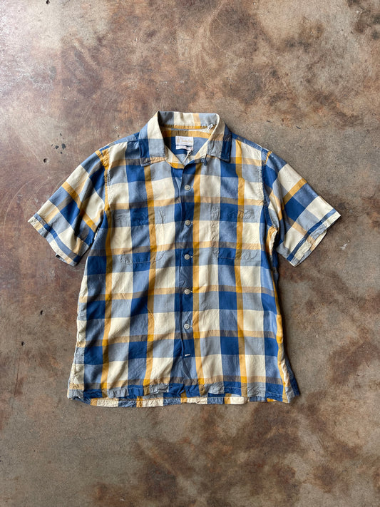 1950’s Sirs London Shop Plaid Shirt | Medium