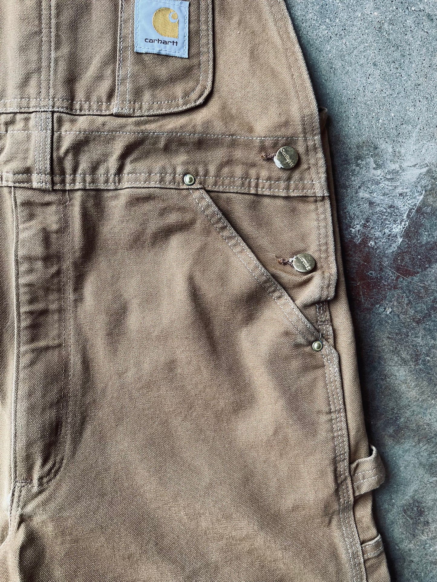 1980’s-90’s Carhartt Double Knee Overalls | 36/30