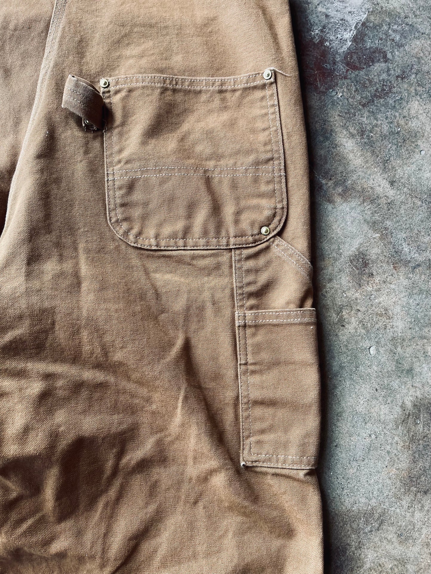 1980’s-90’s Carhartt Double Knee Overalls | 36/30