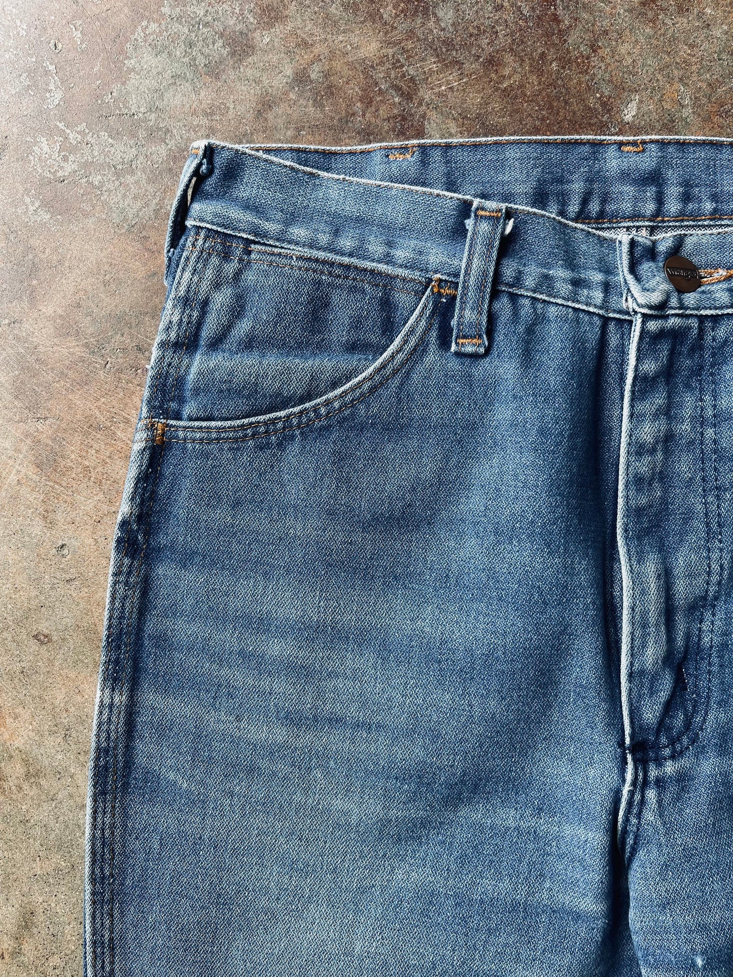 1970’s Wrangler 935DEN Bootcut Denim | 30X35