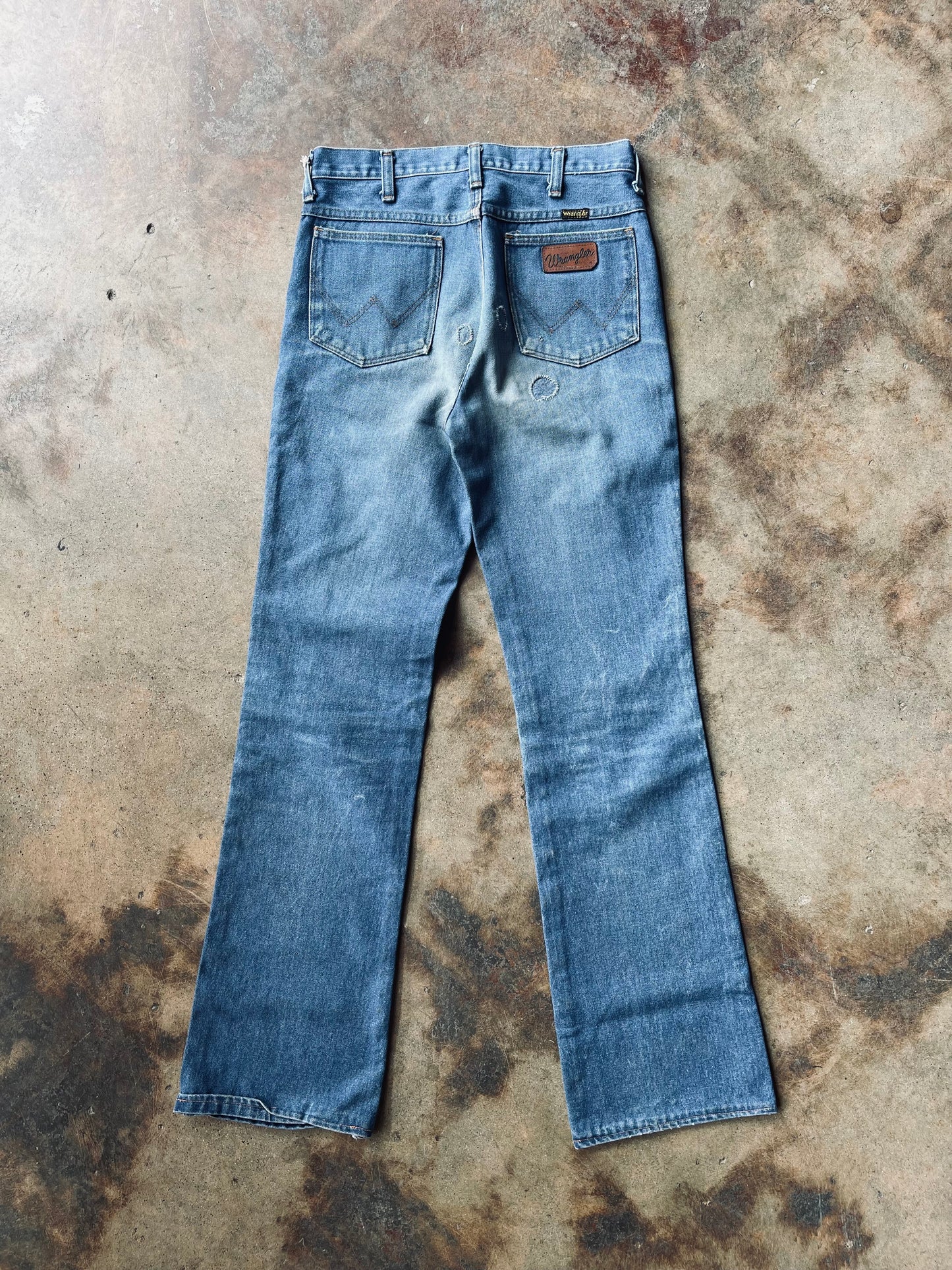 1970’s Wrangler 935DEN Bootcut Denim | 30X35