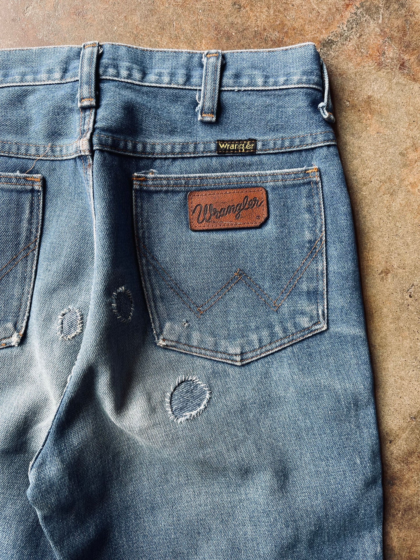 1970’s Wrangler 935DEN Bootcut Denim | 30X35