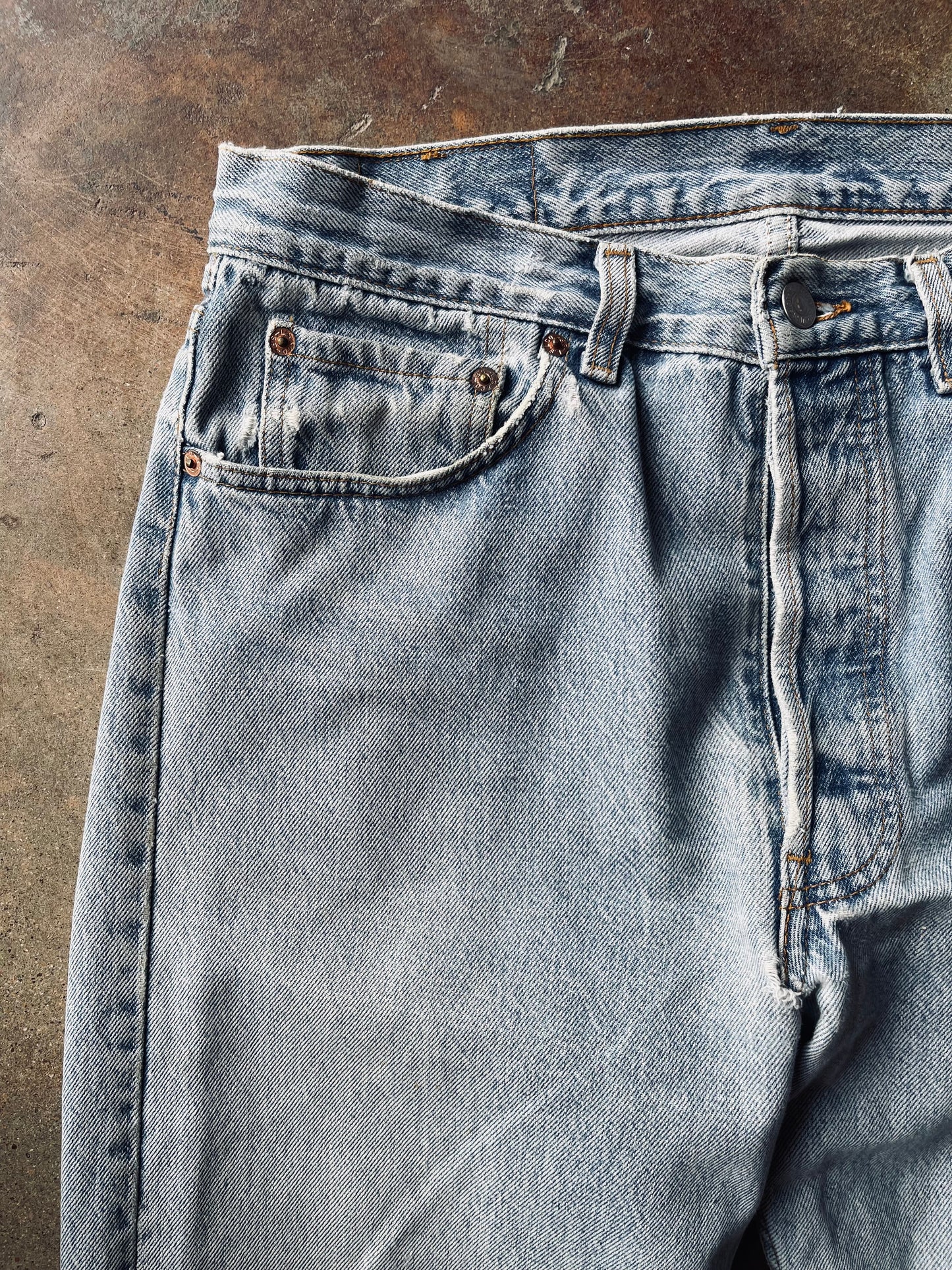1990 Levi’s 501 Button Fly Denim | 33X34