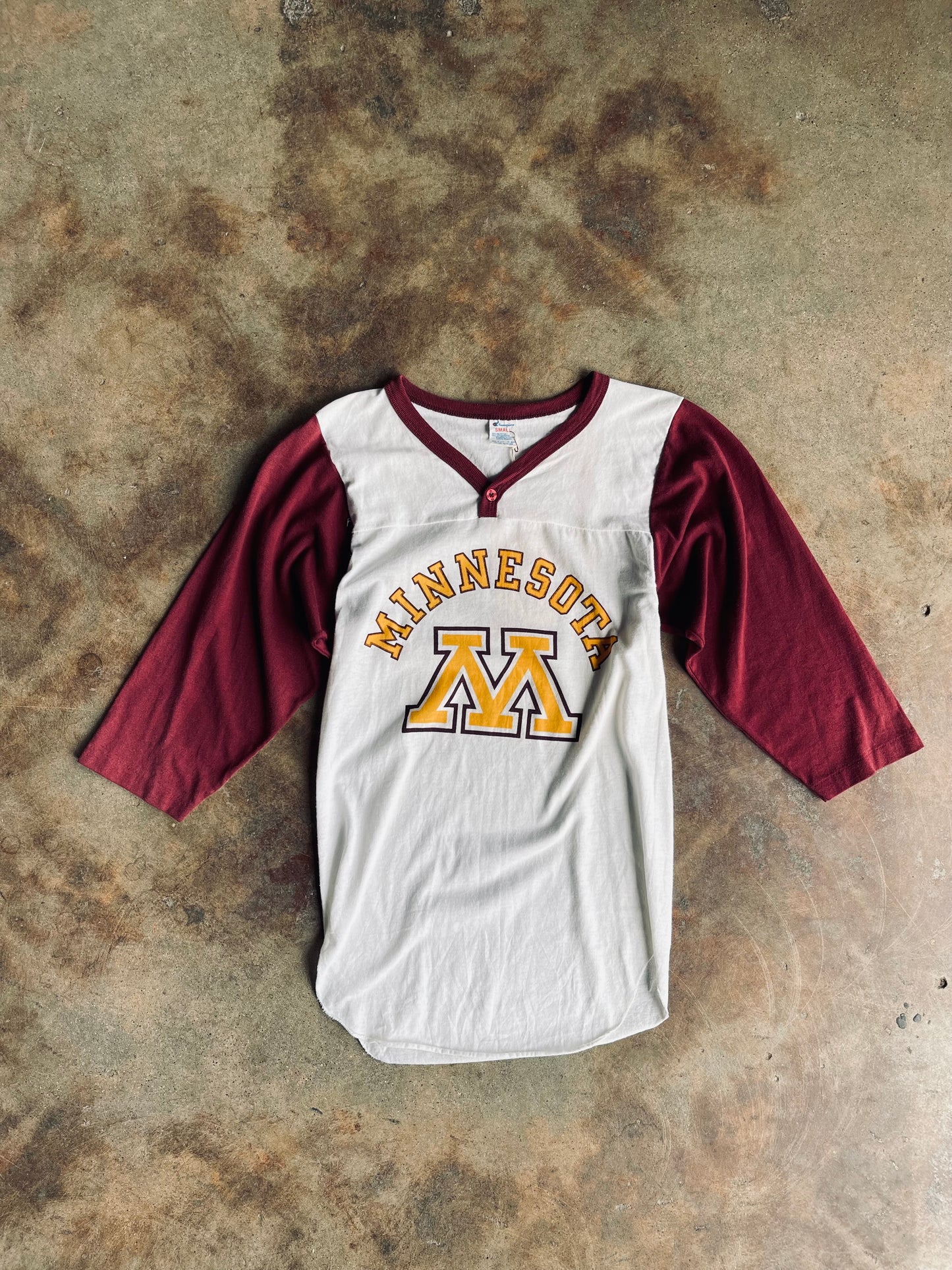 1980’s Champion Minnesota Baseball Tee | X-Small