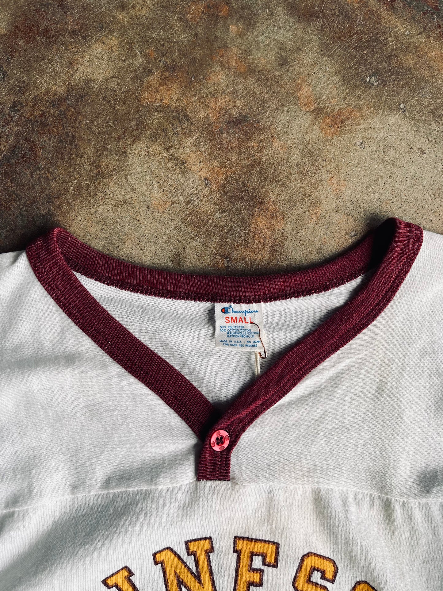 1980’s Champion Minnesota Baseball Tee | X-Small