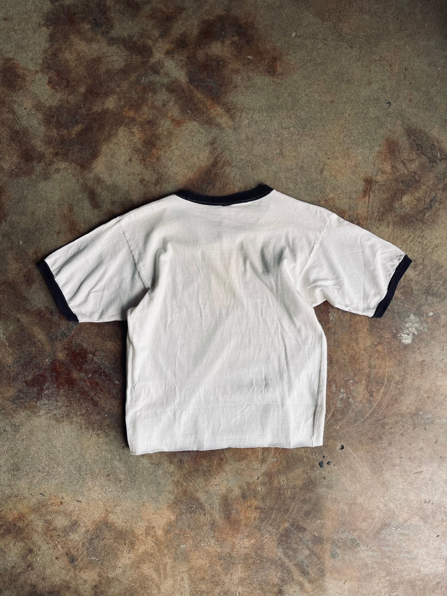 1980’s Champion West Point Ringer Tee | Medium