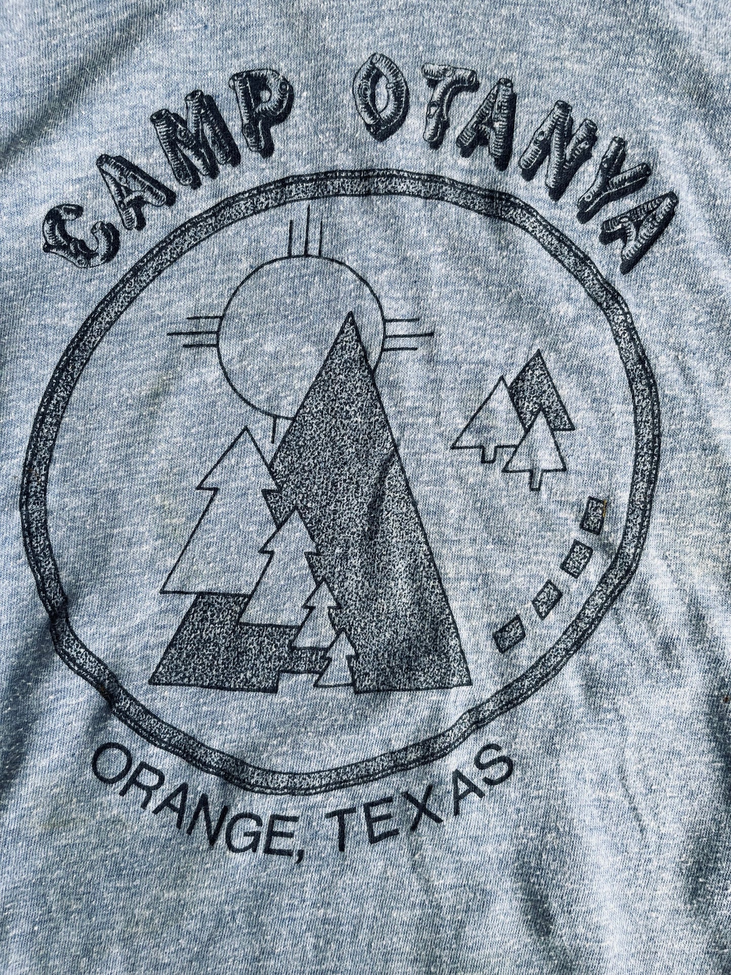 1970’s Hanes Camp Otanya Ringer Tee | Large