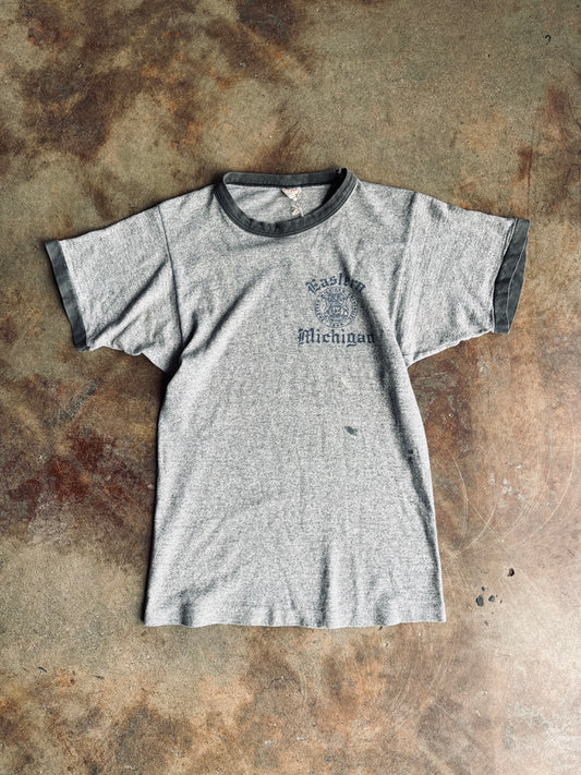 1960’s Champion Eastern Michigan Ringer Tee | X-Small