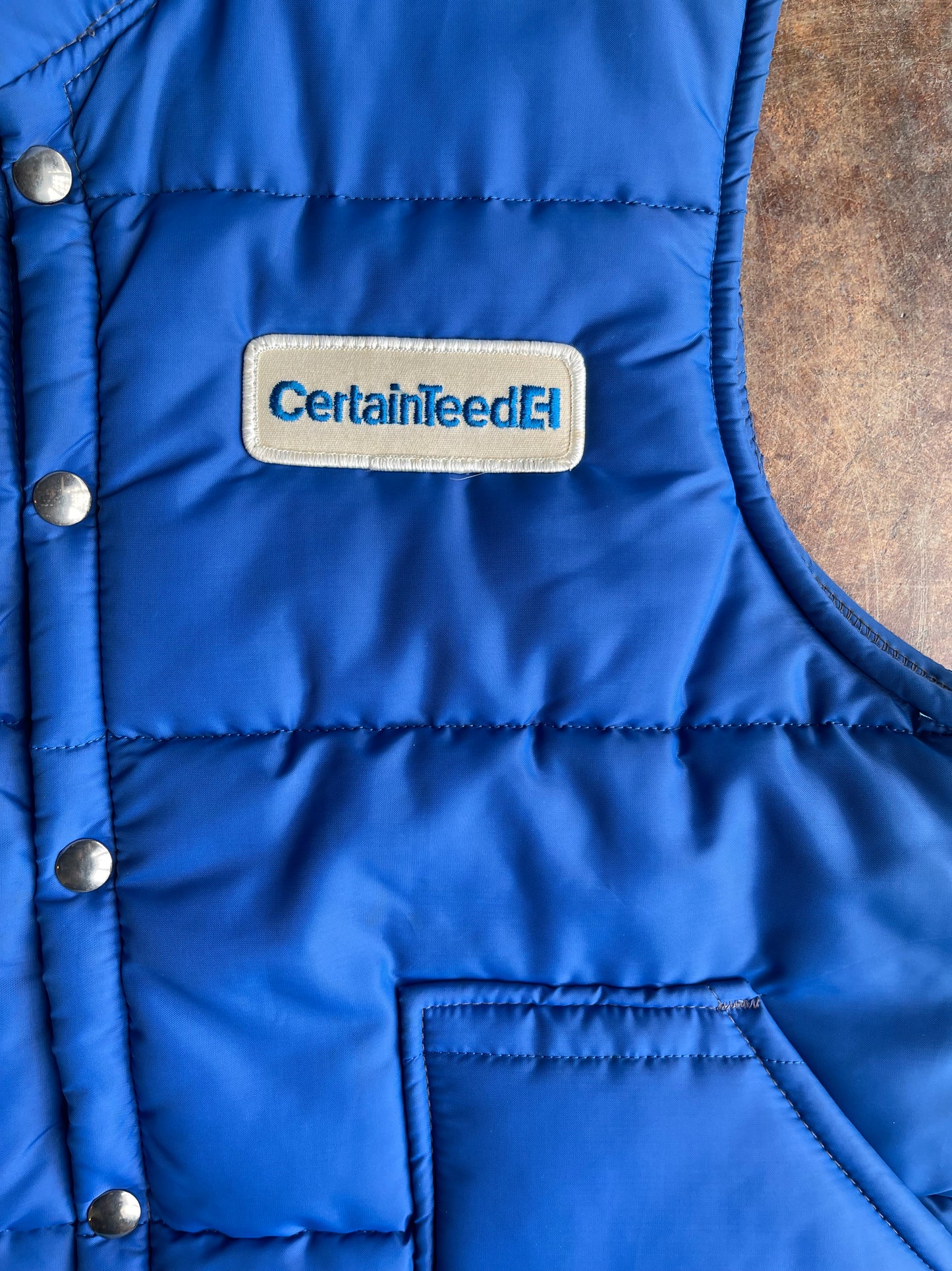 1980’s Swingster Quilted Vest | Large