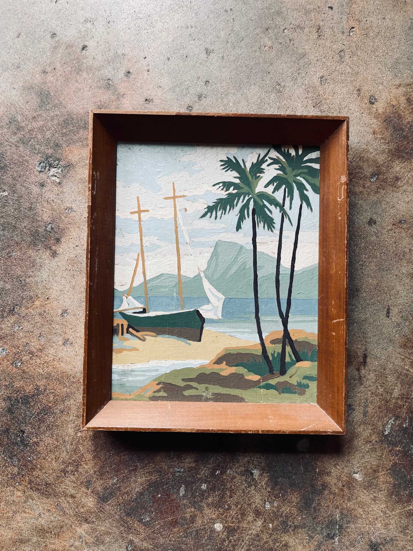 Vintage Paint-by-Numbers Art | 9X11