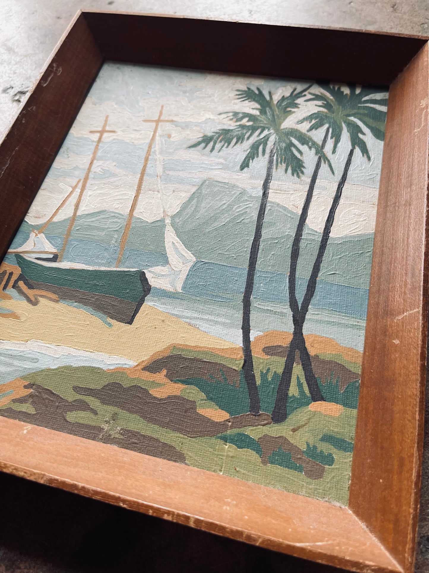 Vintage Paint-by-Numbers Art | 9X11