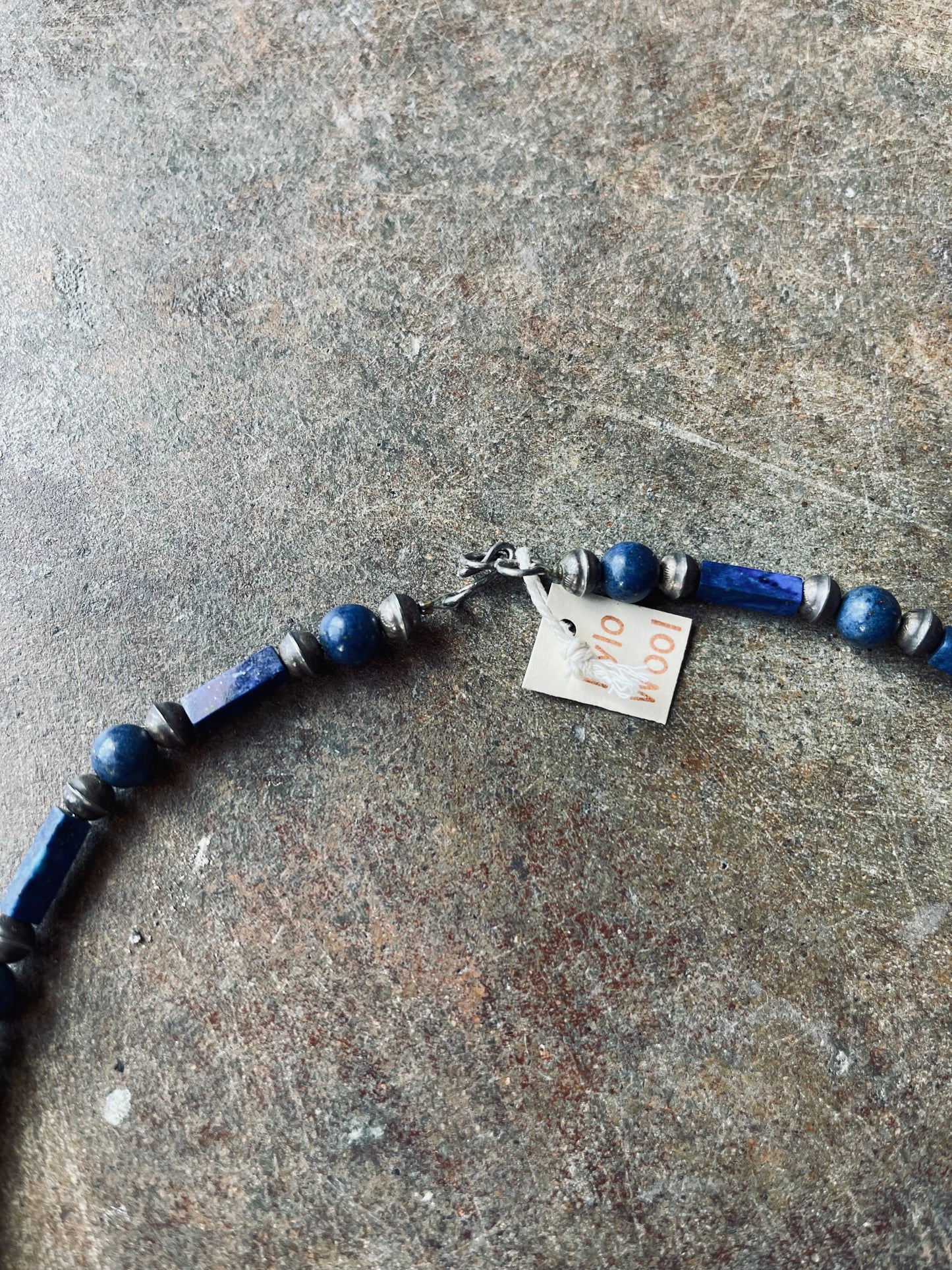 1940’s C. IULE Sapphire Rosary Necklace